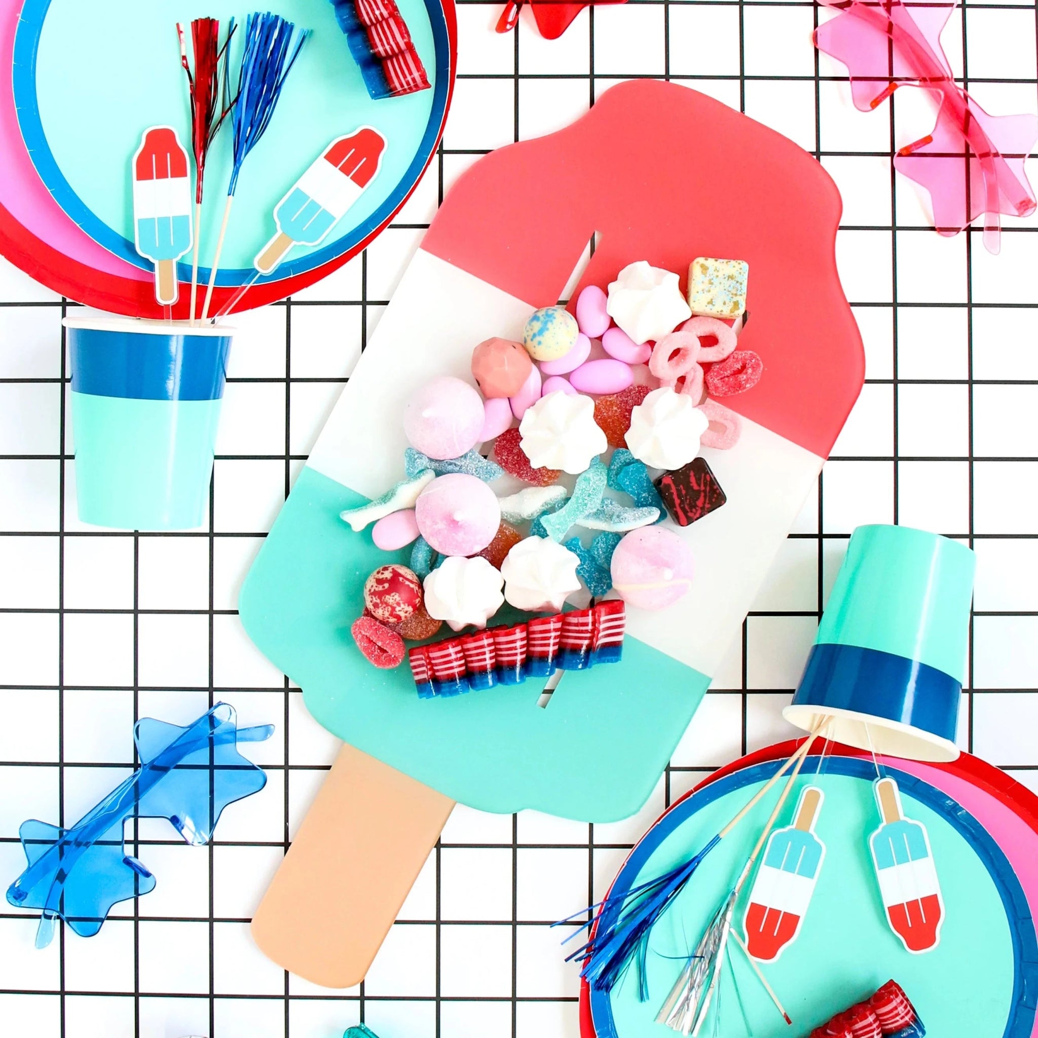 Rocket Pop Acrylic Serving Board - bubblegum market