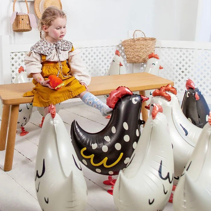 Rooster Foil Balloon 23" - bubblegum market