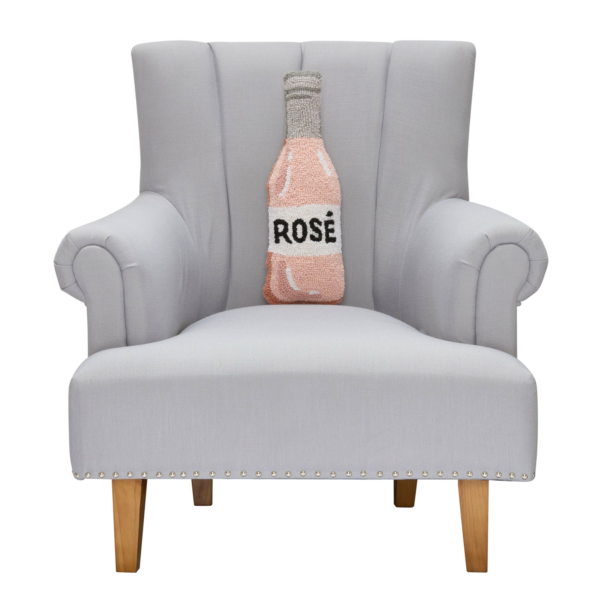 Rose Bottle Hook Pillow - bubblegum market