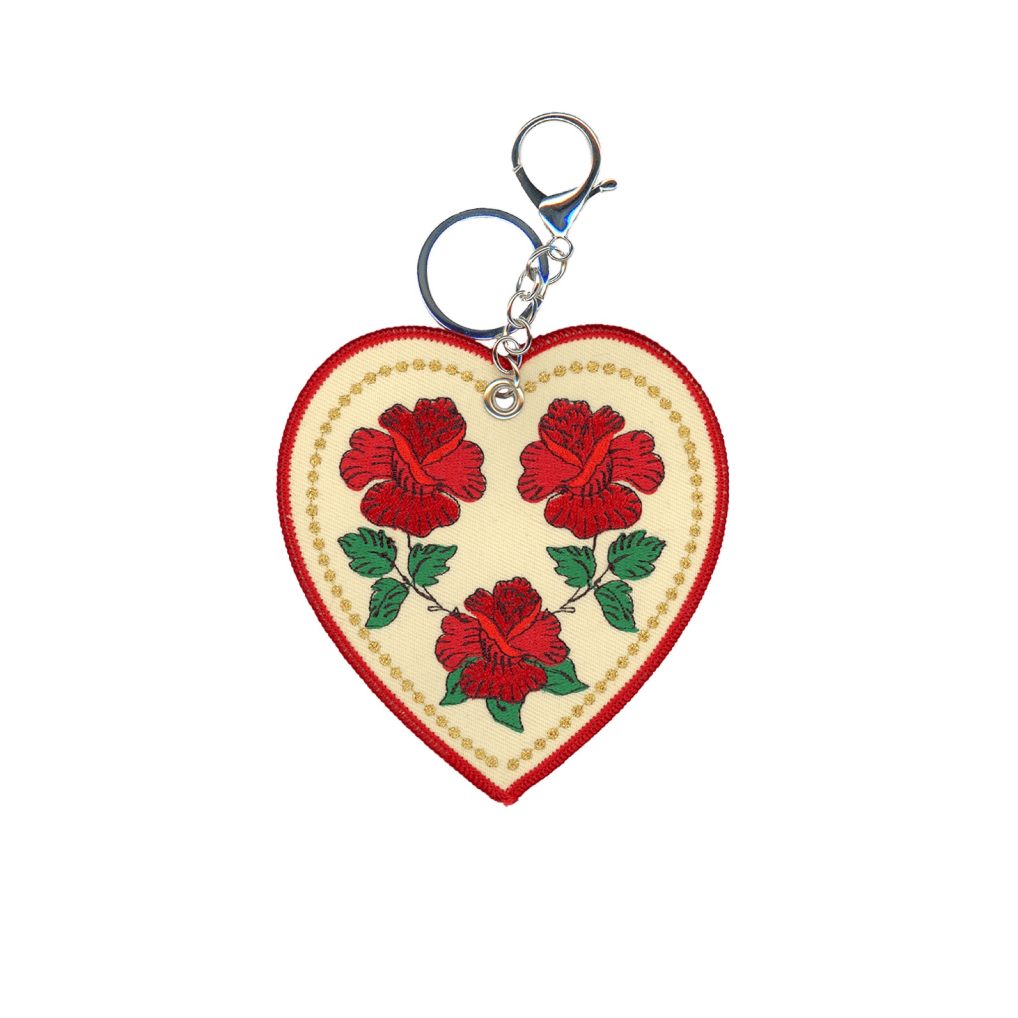 Roses Bag Charm / Keychain - bubblegum market