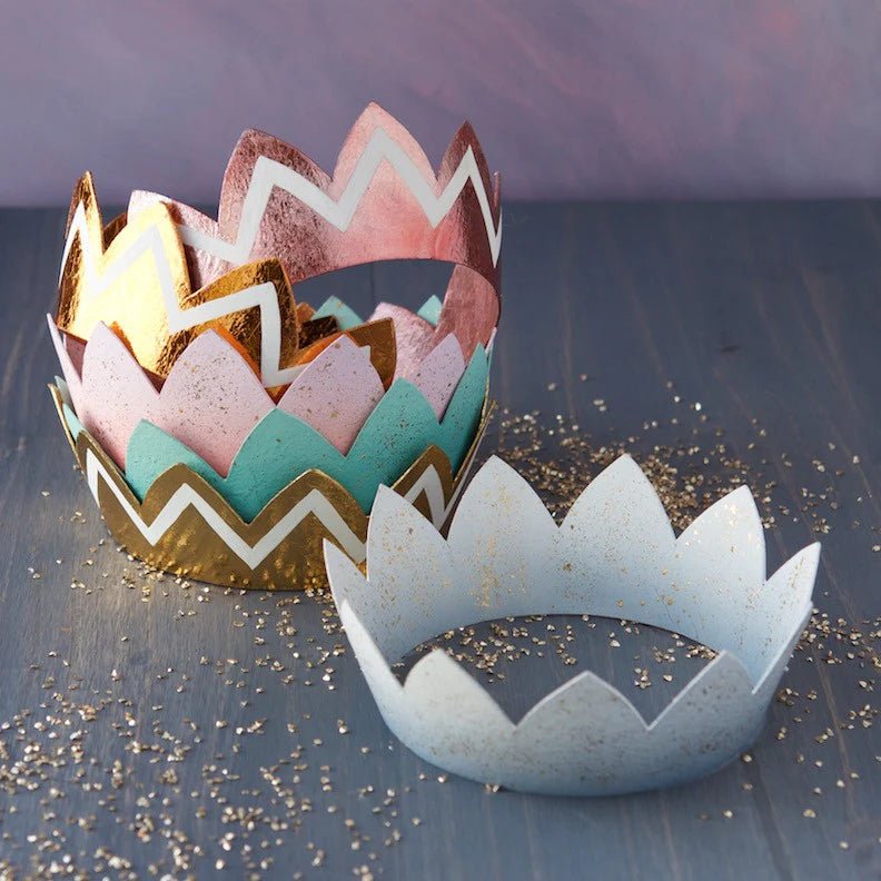 Royal Crown & Magical Papermache Wand - bubblegum market