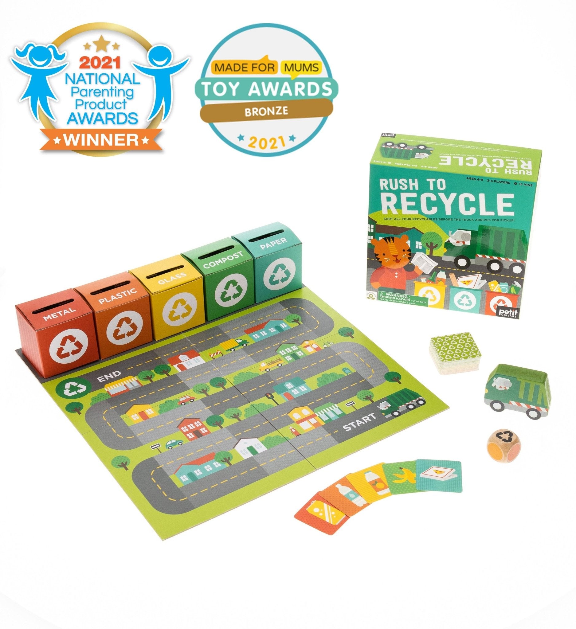 Rush to Recycle Game - bubblegum market