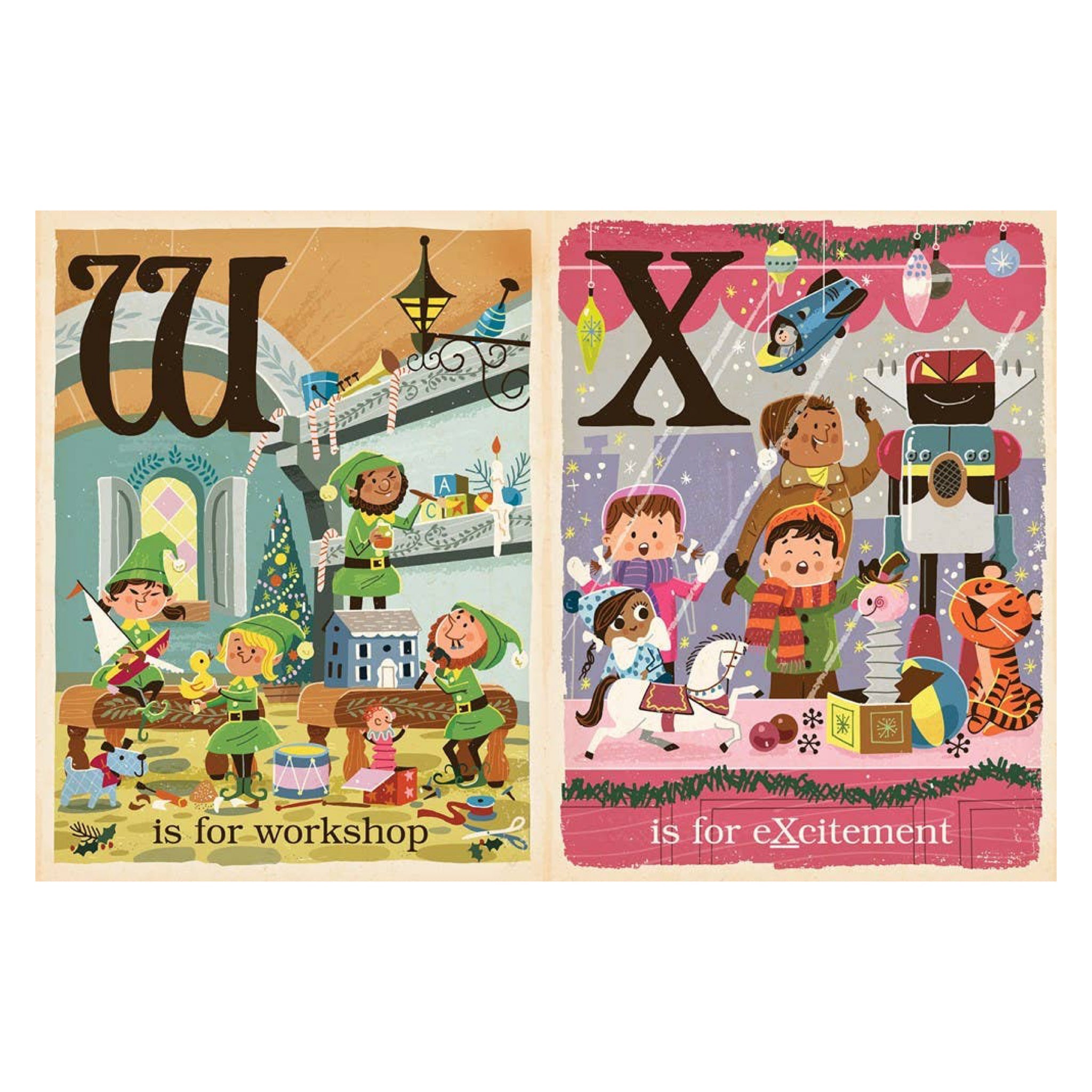 S is for Santa: A Christmas Alphabet - bubblegum market