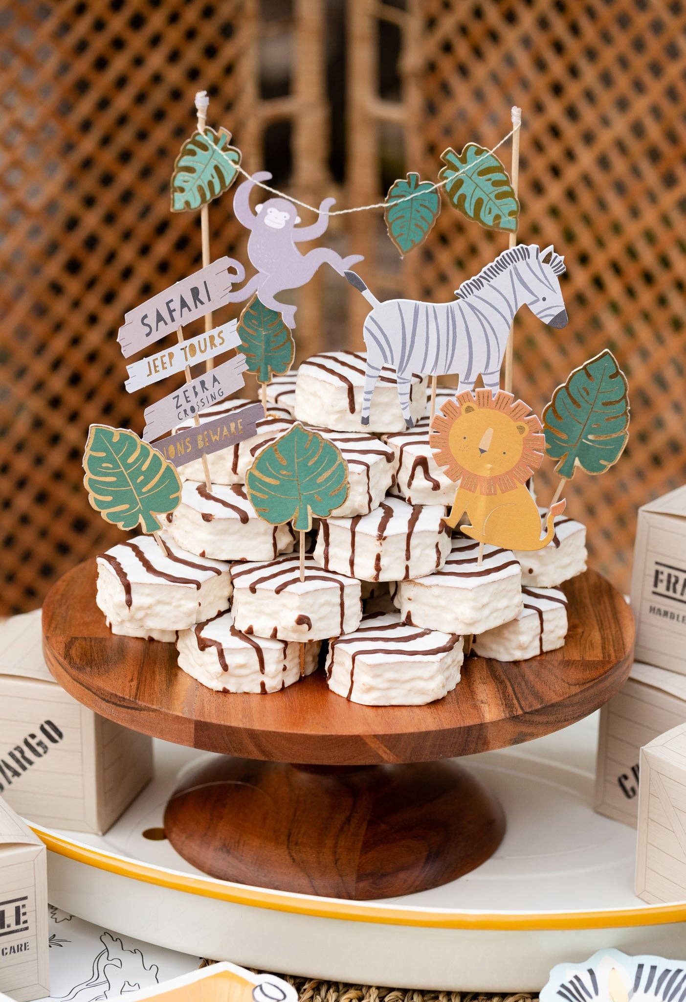 Safari Cake Toppers - bubblegum market