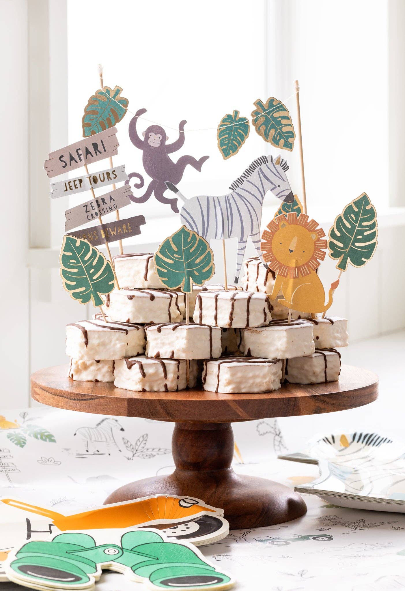 Safari Cake Toppers - bubblegum market