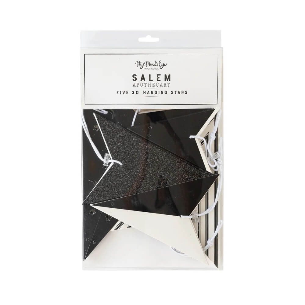 salem-apothecary-black-and-cream-white-3d-hanging-paper-stars-packaged