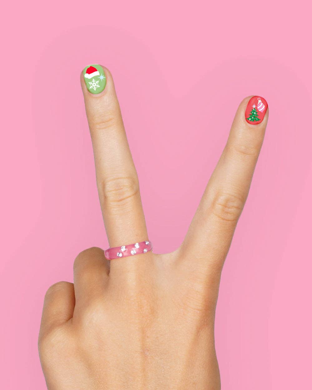 Santa Baby Nail Stickers - bubblegum market