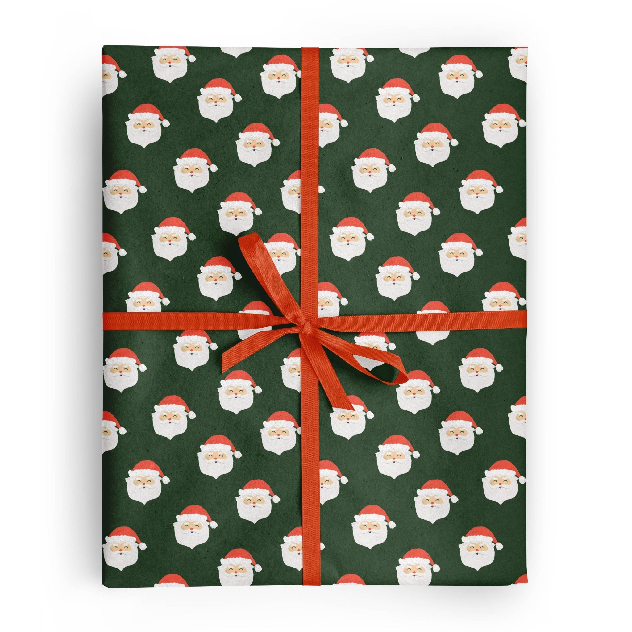 Santa Gift Wrap Sheets (Roll of 3) - bubblegum market