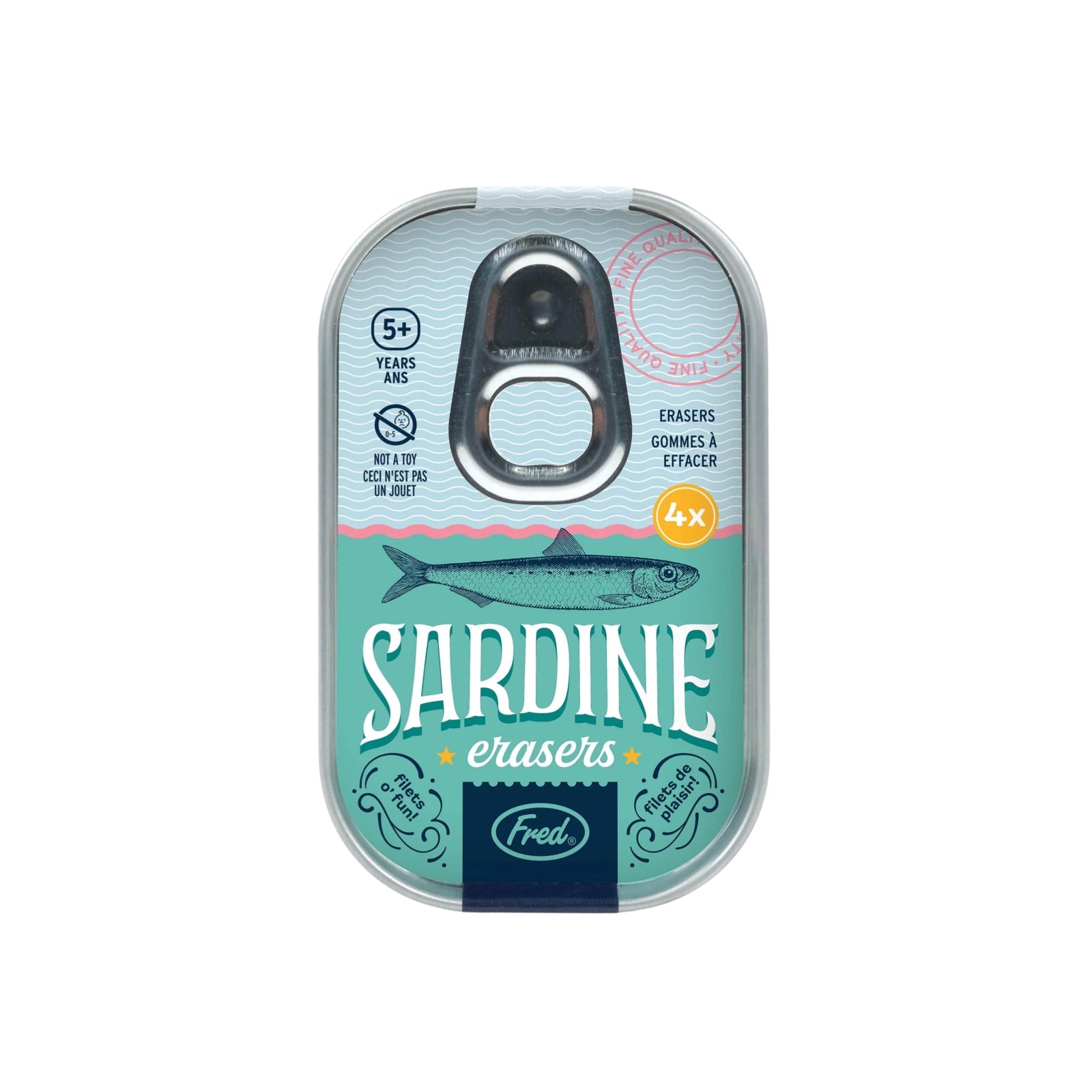 Sardine Erasers - bubblegum market
