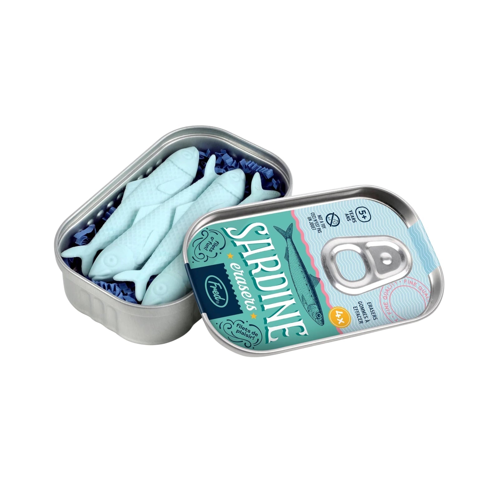 Sardine Erasers - bubblegum market