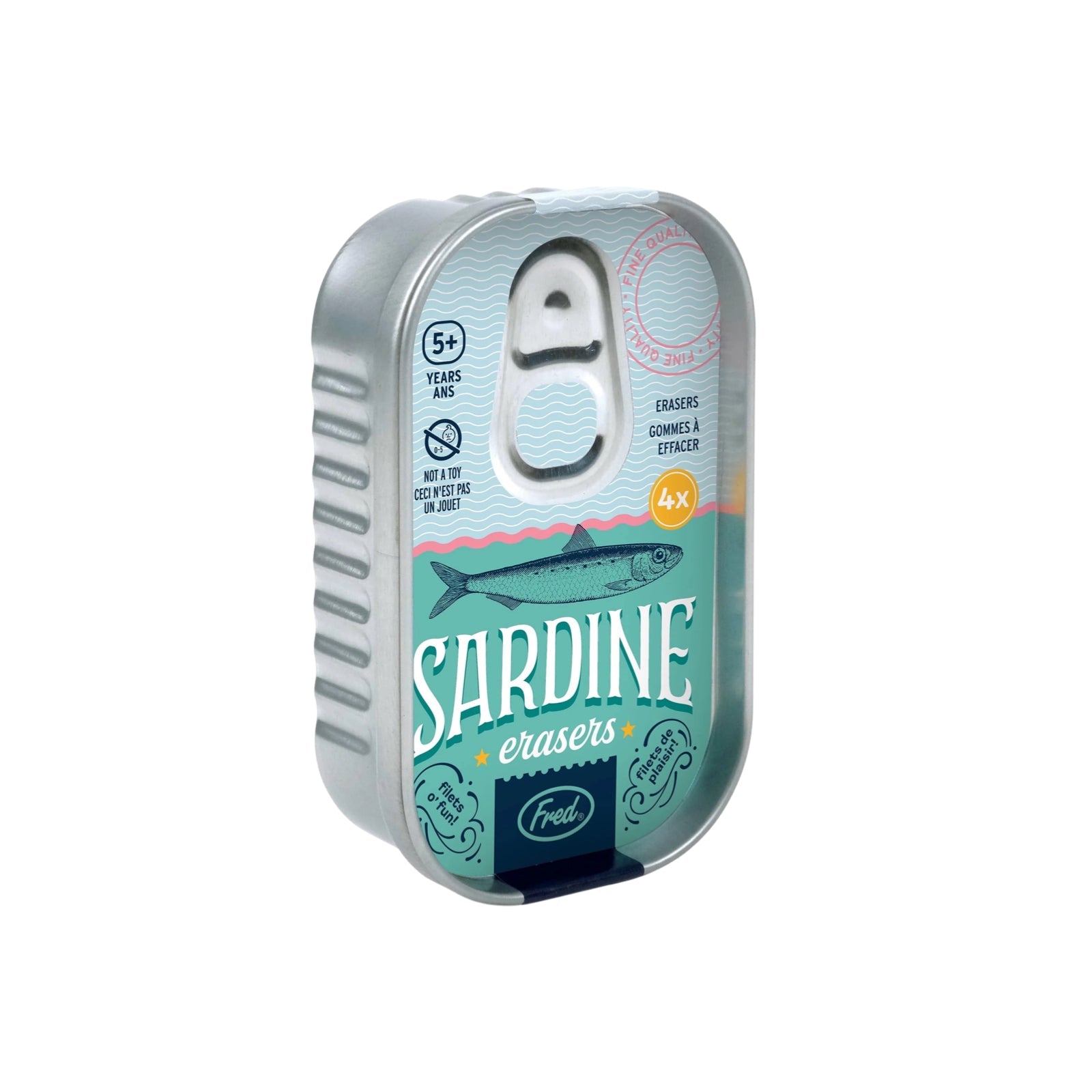 Sardine Erasers - bubblegum market