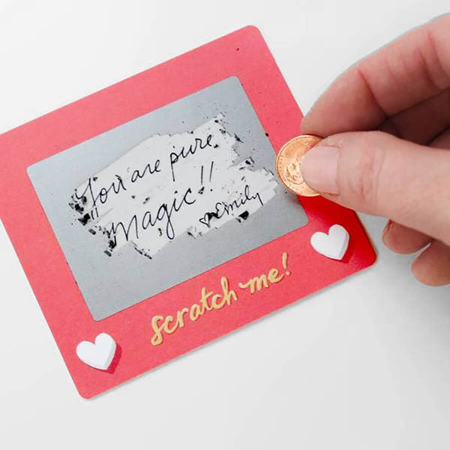 Scratch - A - Sketch Scratch - off Valentines (18ct) - bubblegum market