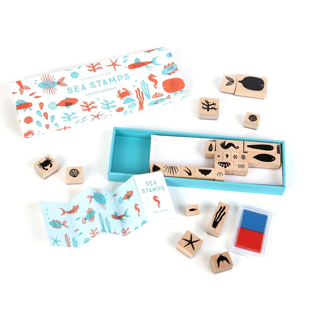 Sea Stamps Set - bubblegum market