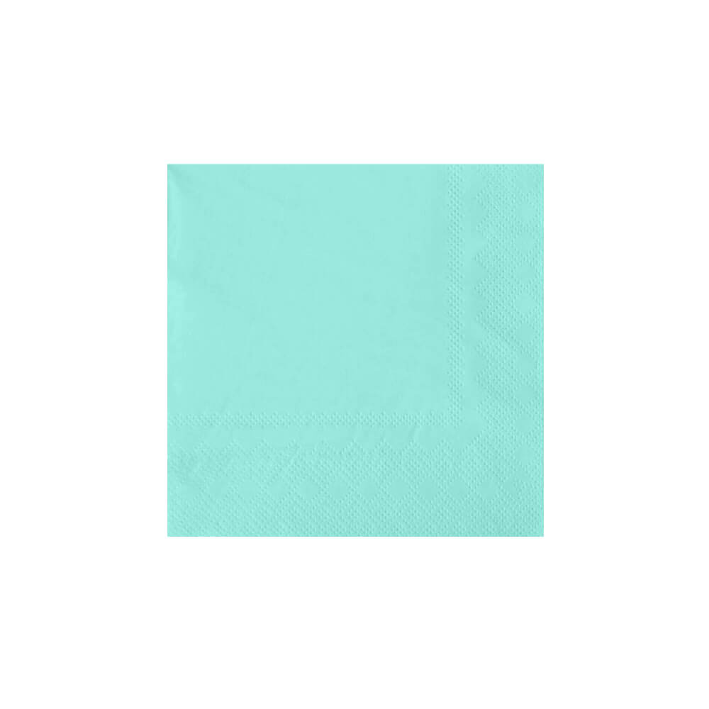 Seafoam Cocktail Napkins - bubblegum market