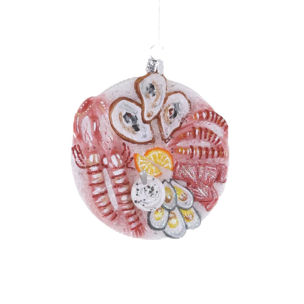 Seafood Tray Ornament 4" - bubblegum market