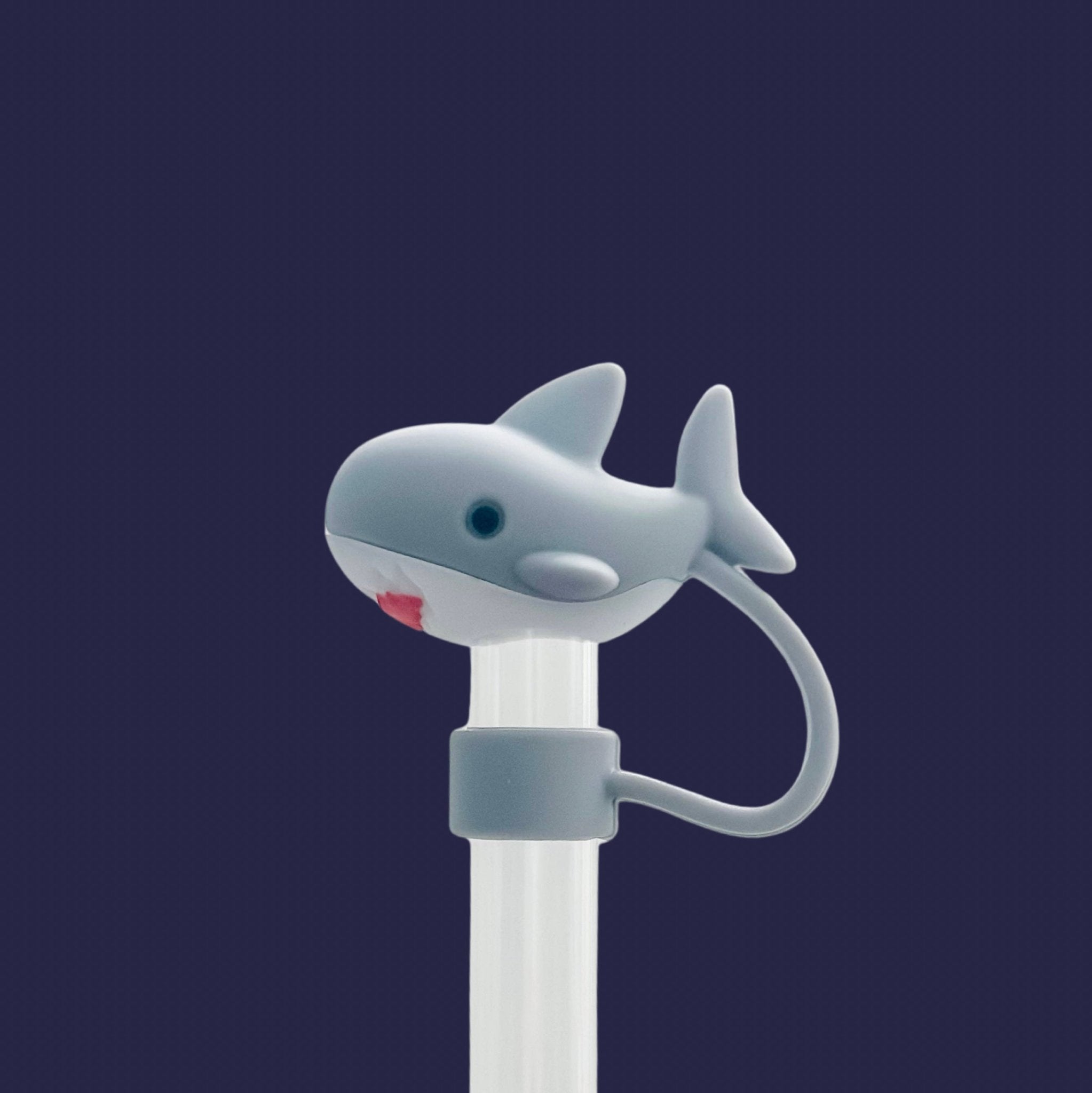 Shark Straw Cover 10MM - bubblegum market