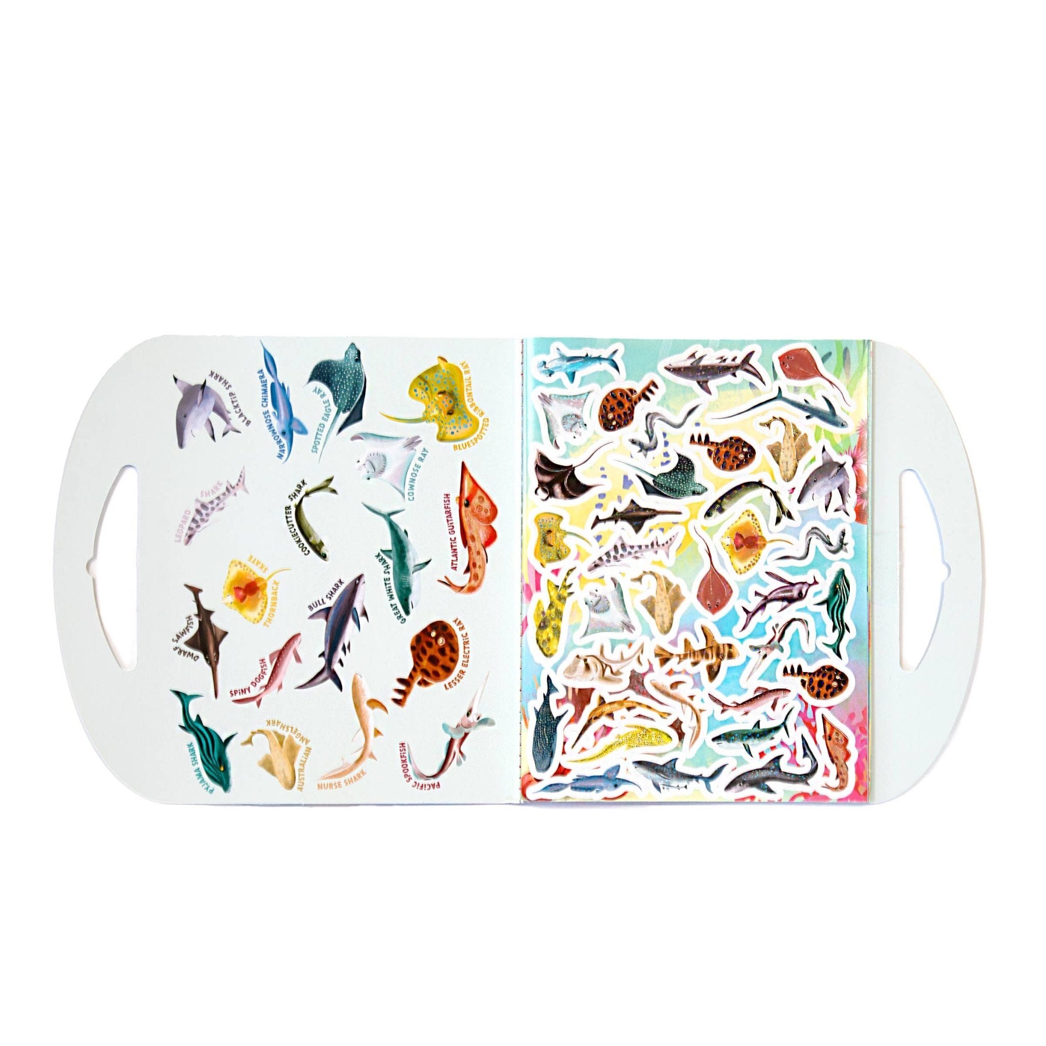 Sharks & Friends Shiny Stickers - bubblegum market