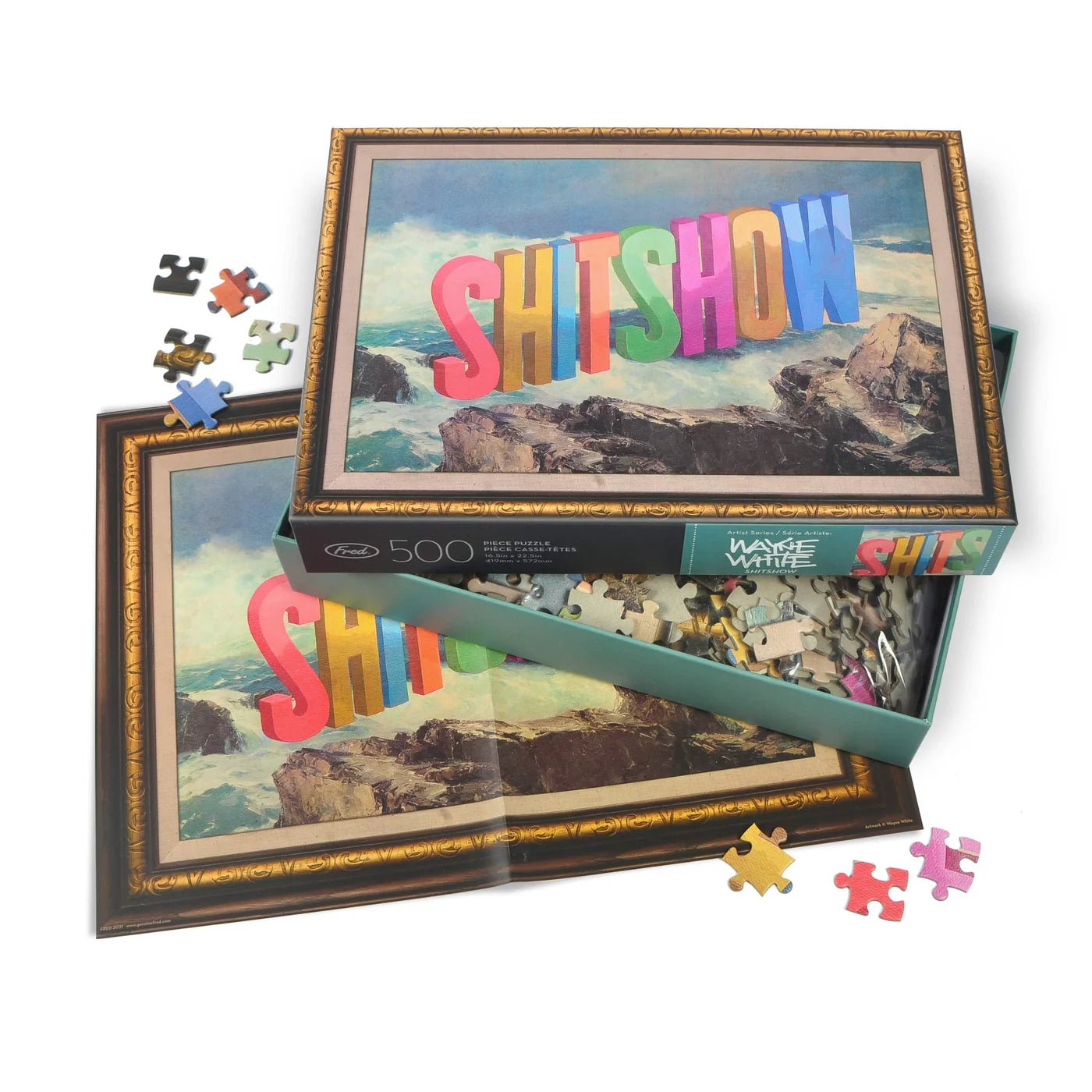 Shitshow 500 - Piece Puzzle - bubblegum market