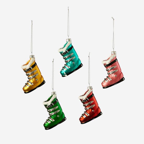 Ski Boot Ornament 3.25" - bubblegum market