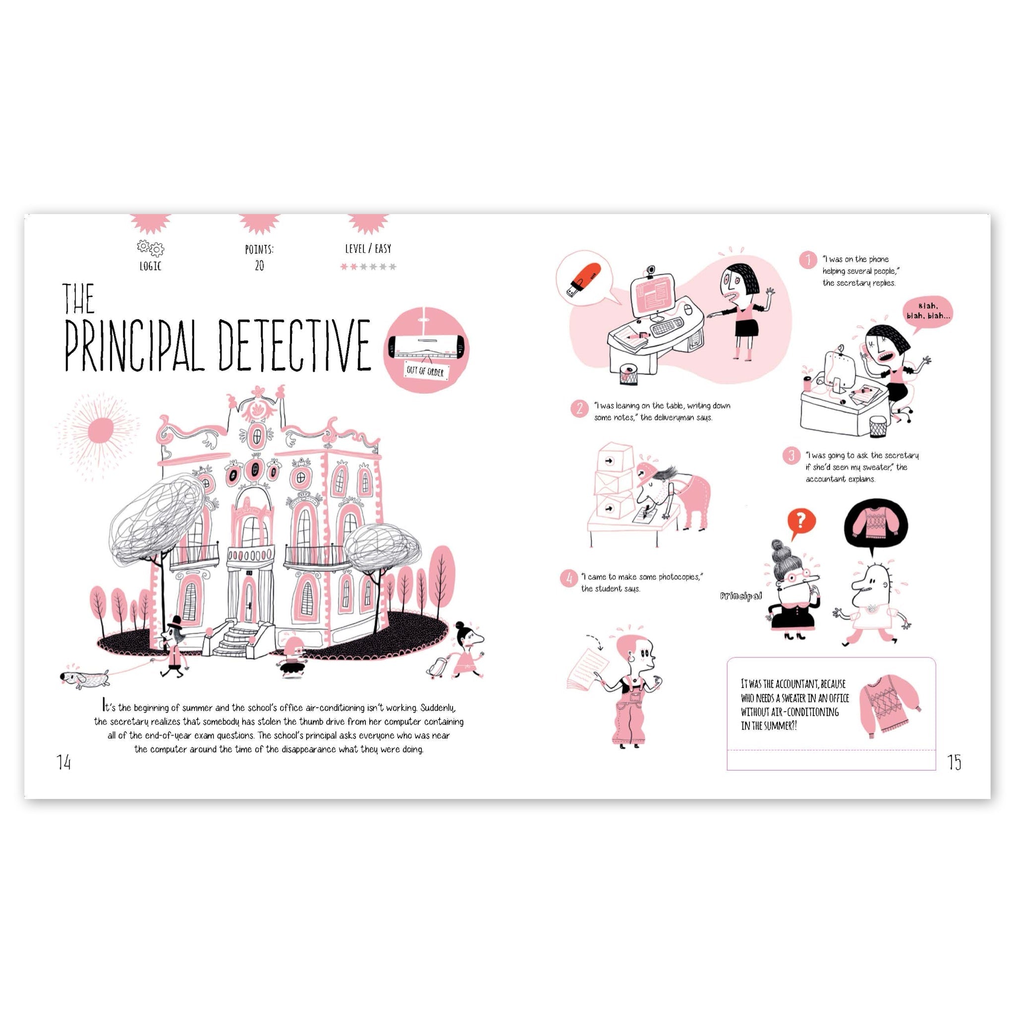 Sleuth & Solve: 20+ Mind - Twisting Mysteries - bubblegum market