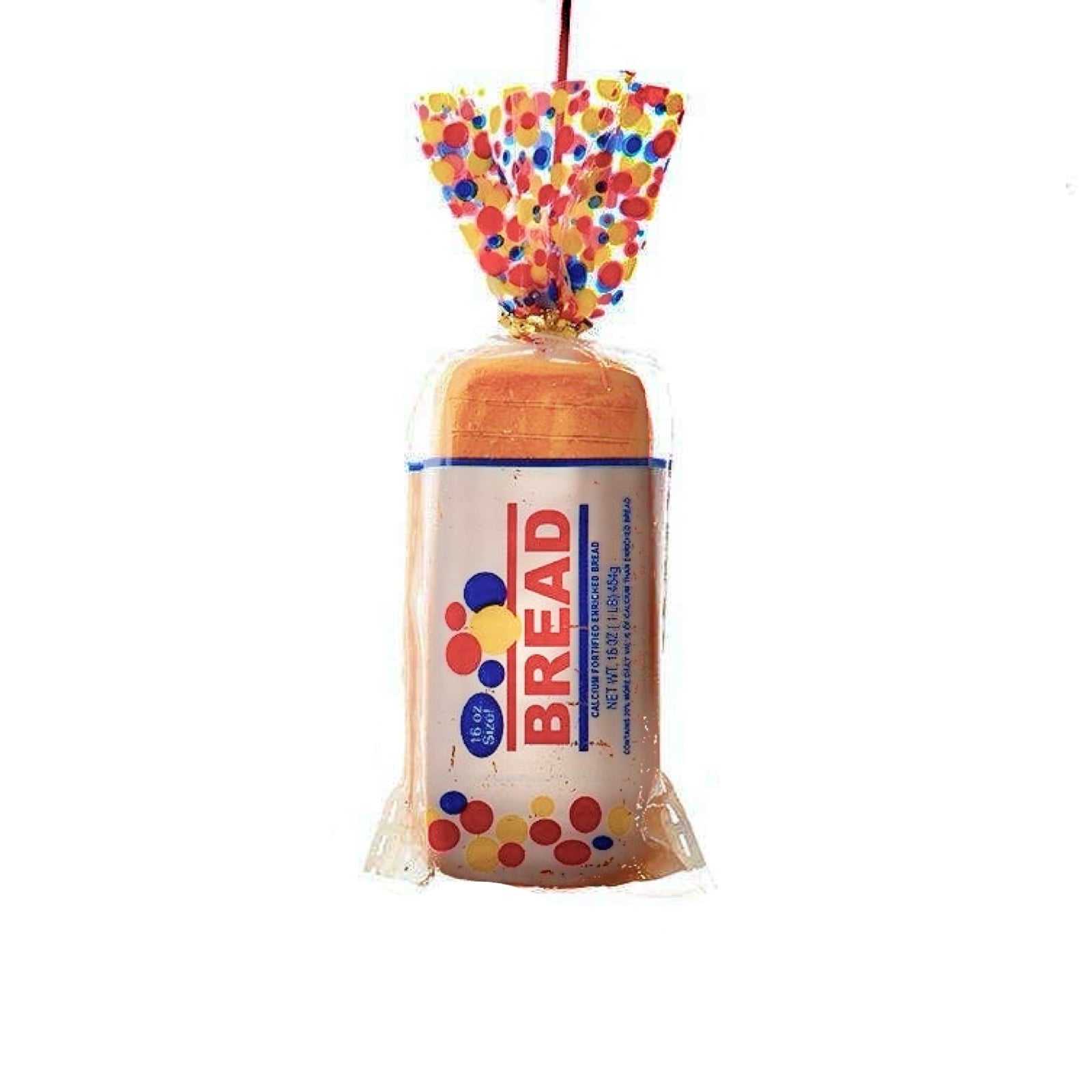 Sliced Bread In Bag Ornament 4.5" - bubblegum market