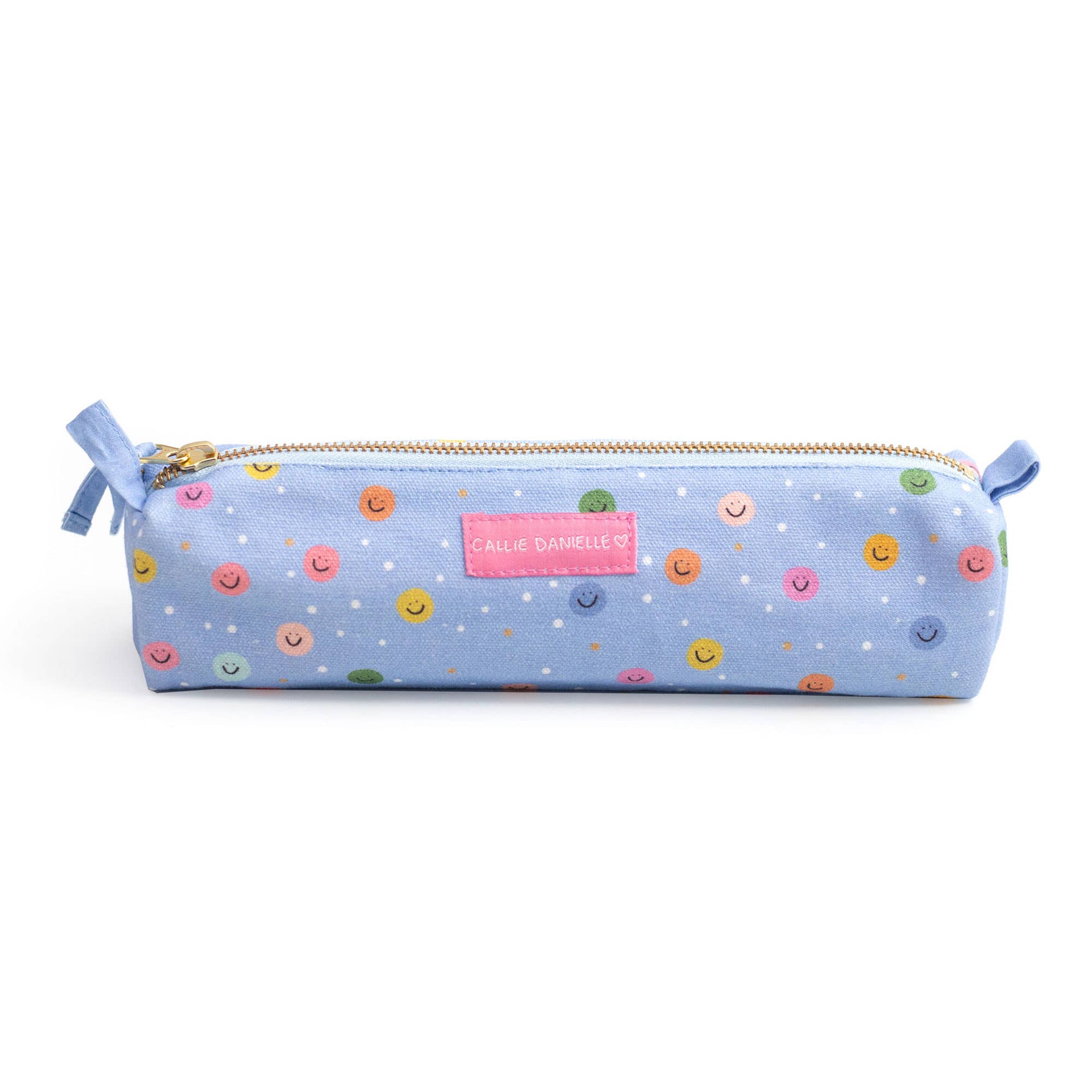 Smiley Pencil Pouch - bubblegum market