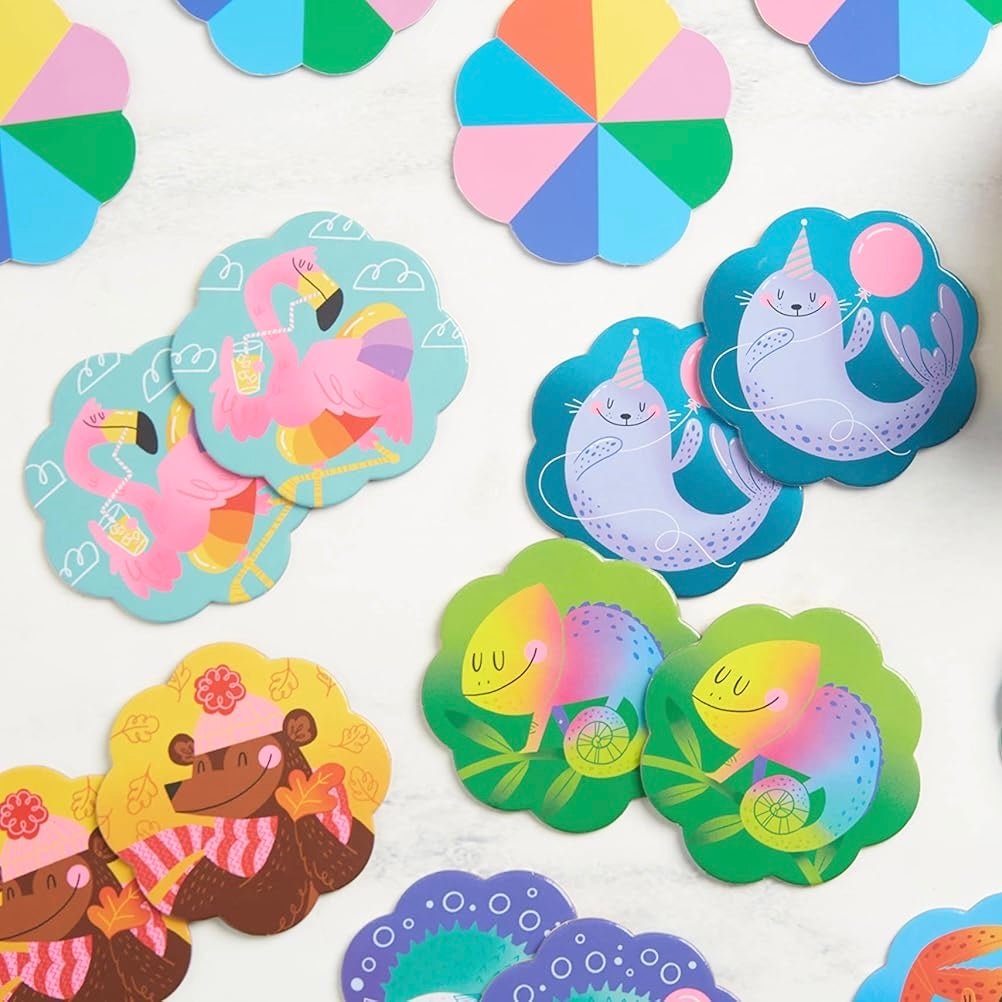 SNAZZY ANIMALS Matching Game - bubblegum market