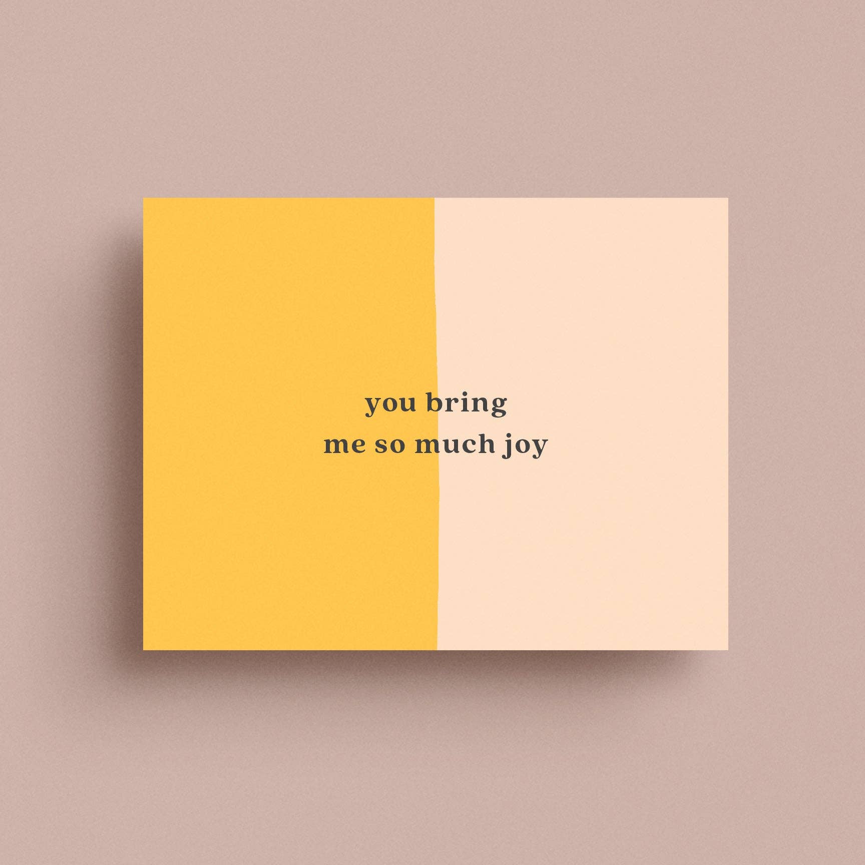 So Much Joy Greeting Card - bubblegum market