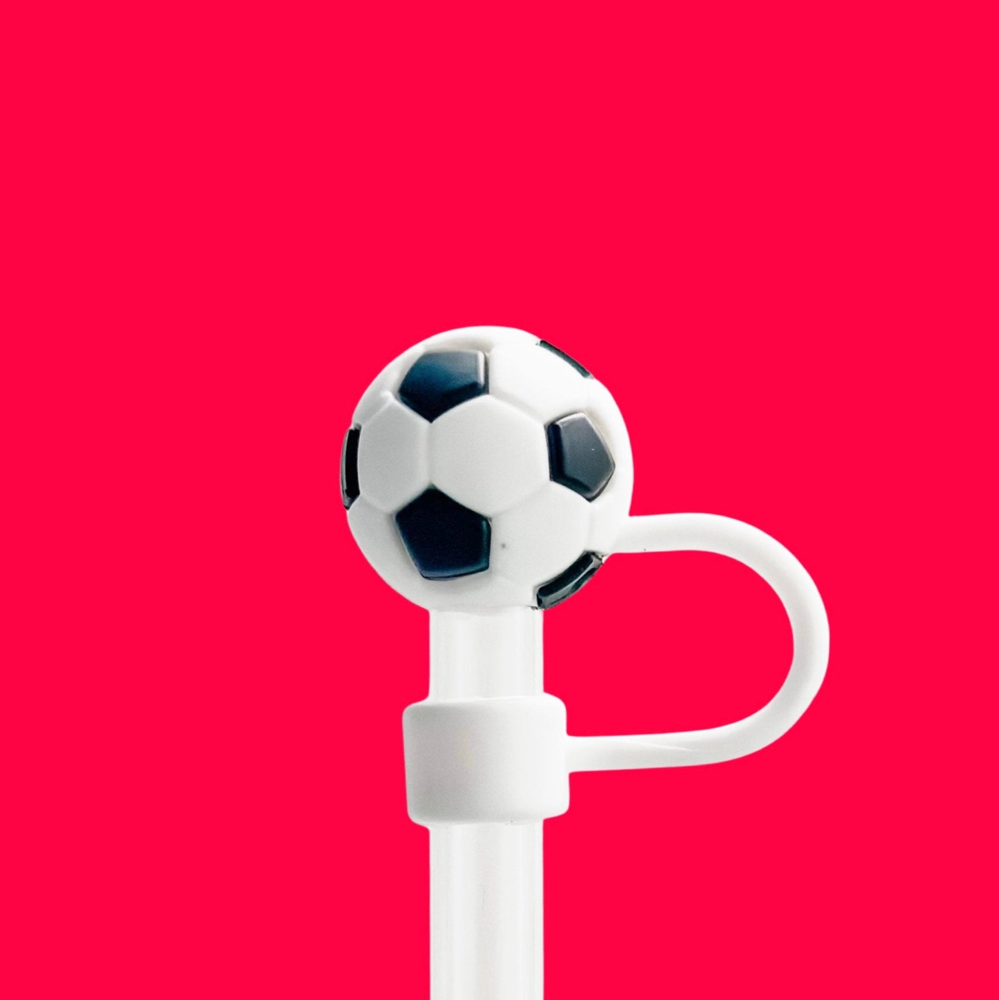 Soccer Ball Straw Cover 10MM - bubblegum market
