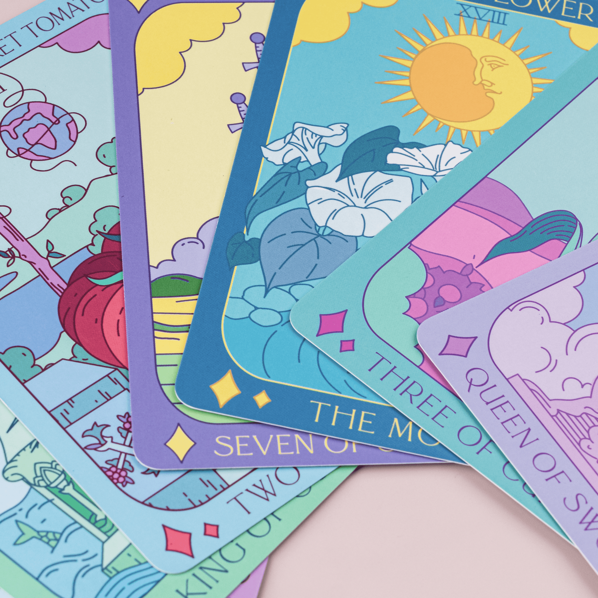 Sow the Magic Botanical Tarot Deck + Guidebook - bubblegum market
