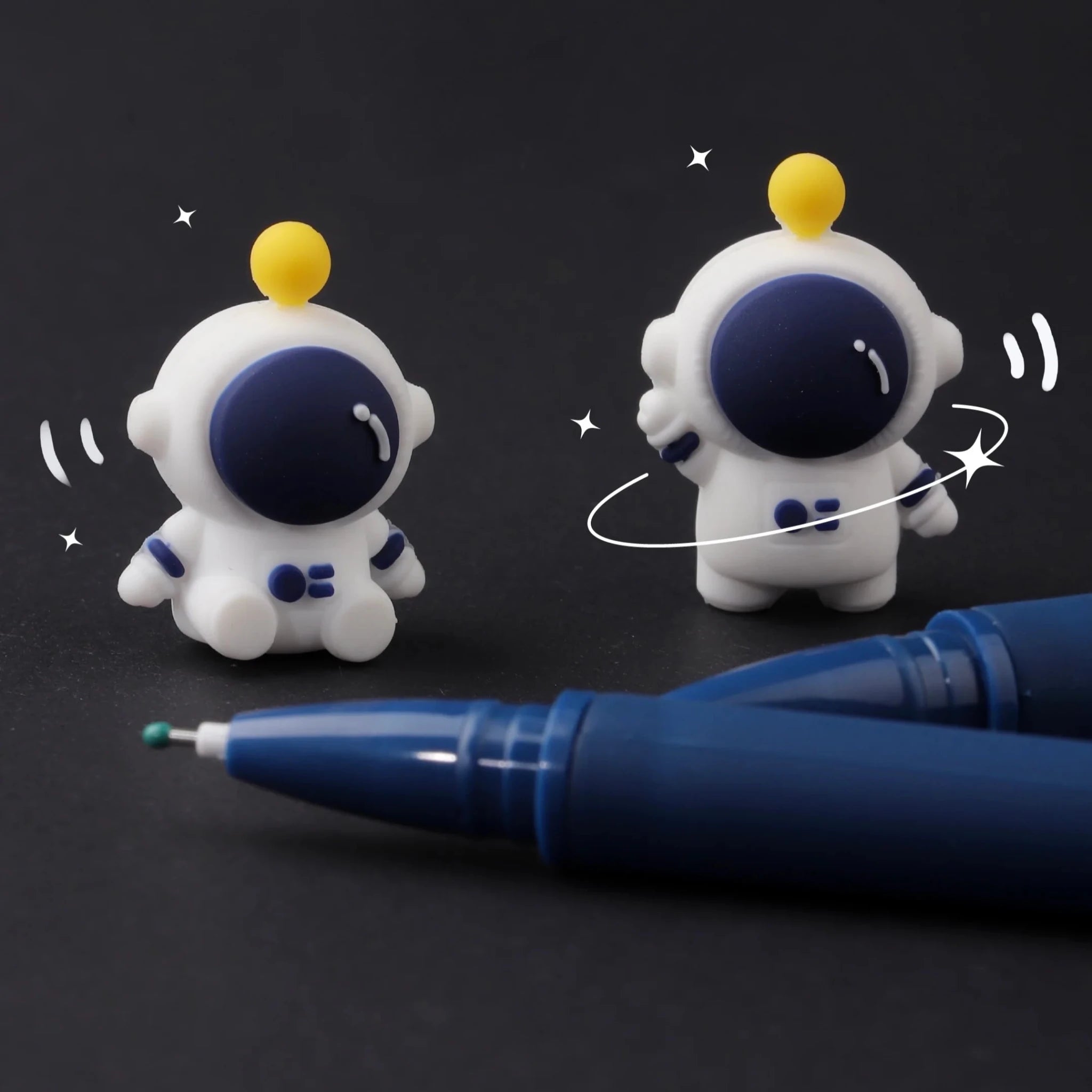 Space Astronaut Wiggle Gel Pen - bubblegum market