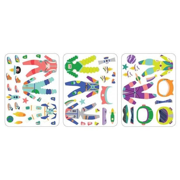 Space Cat Magnetic Tin Play Set - bubblegum market