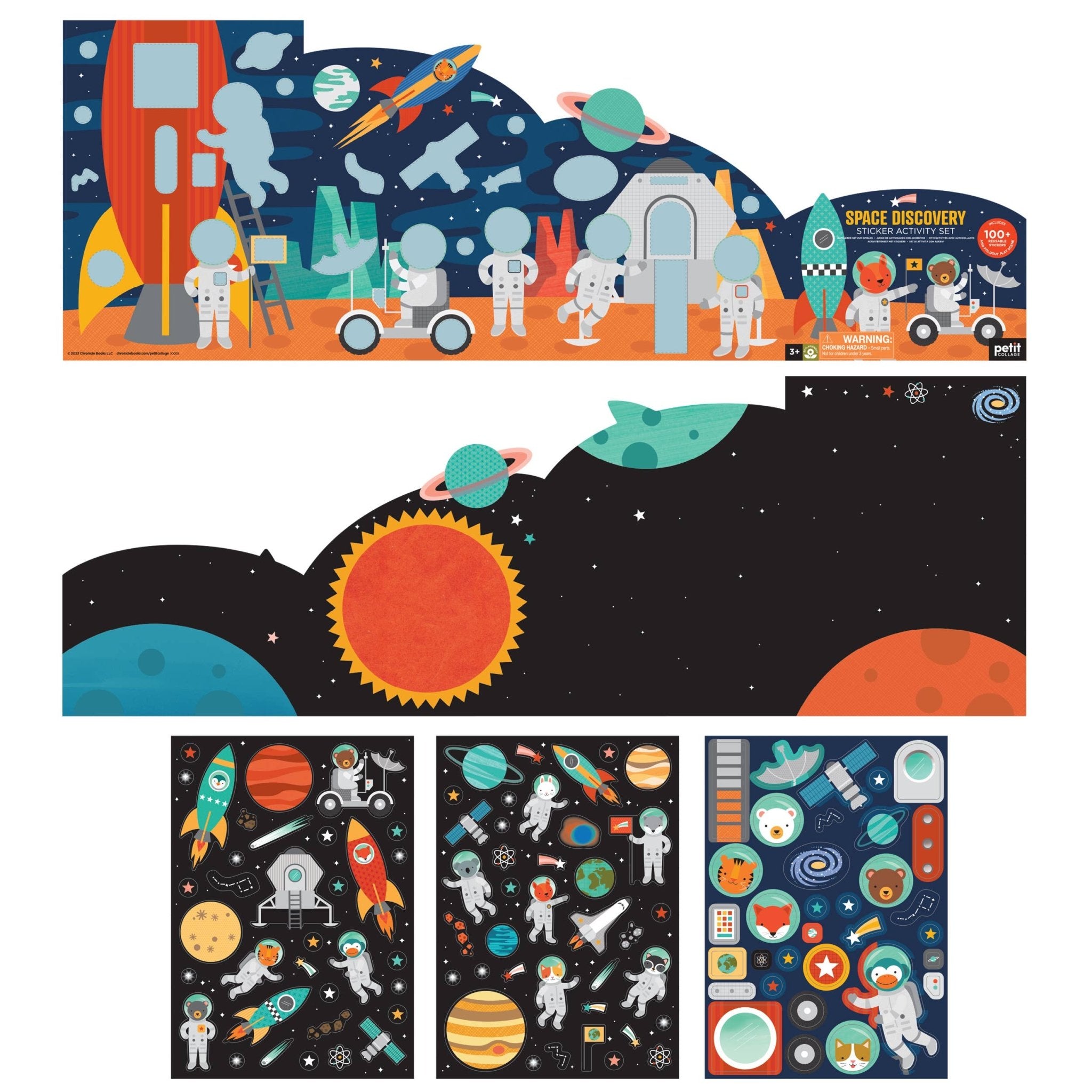 Space Discovery Sticker Activity Set - bubblegum market