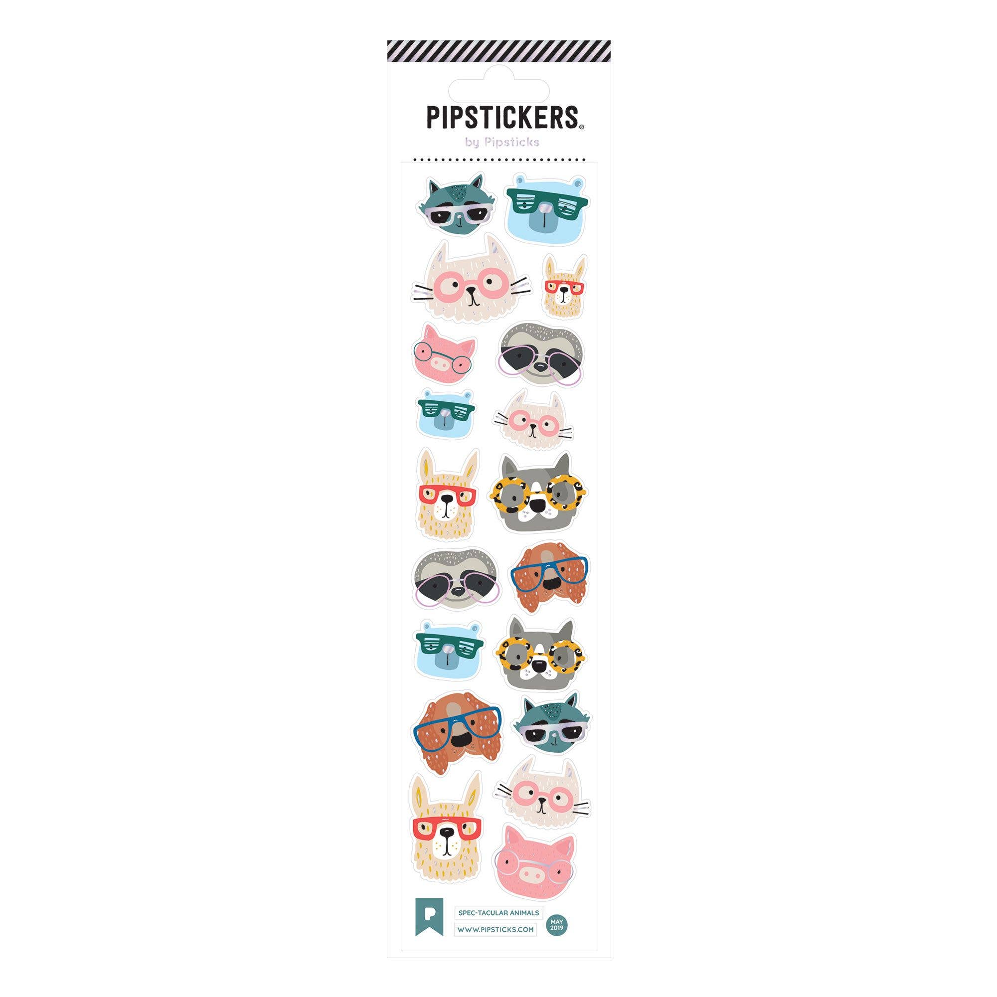 Spec - tacular Animals Stickers - bubblegum market