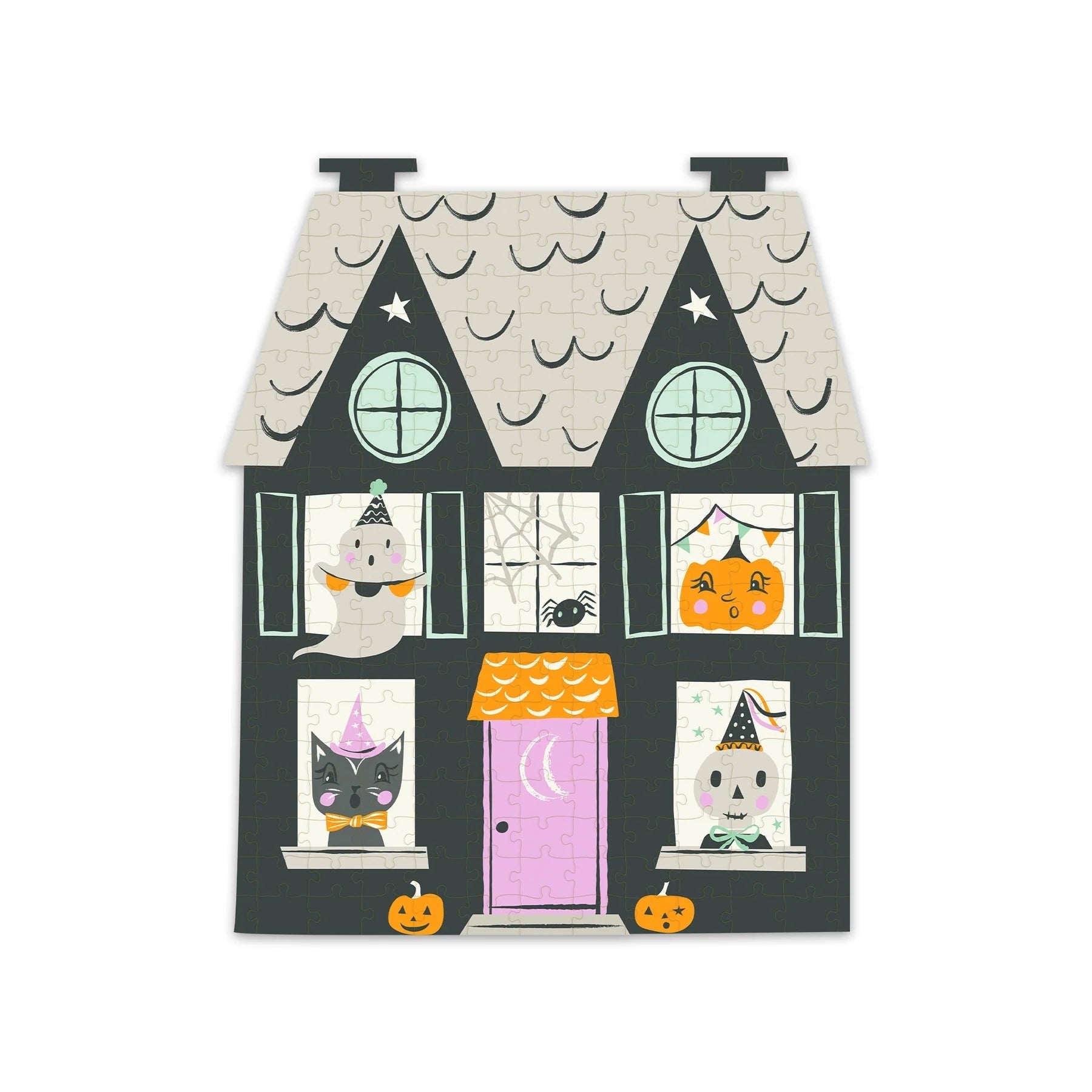 Spooky House Halloween Puzzle - bubblegum market