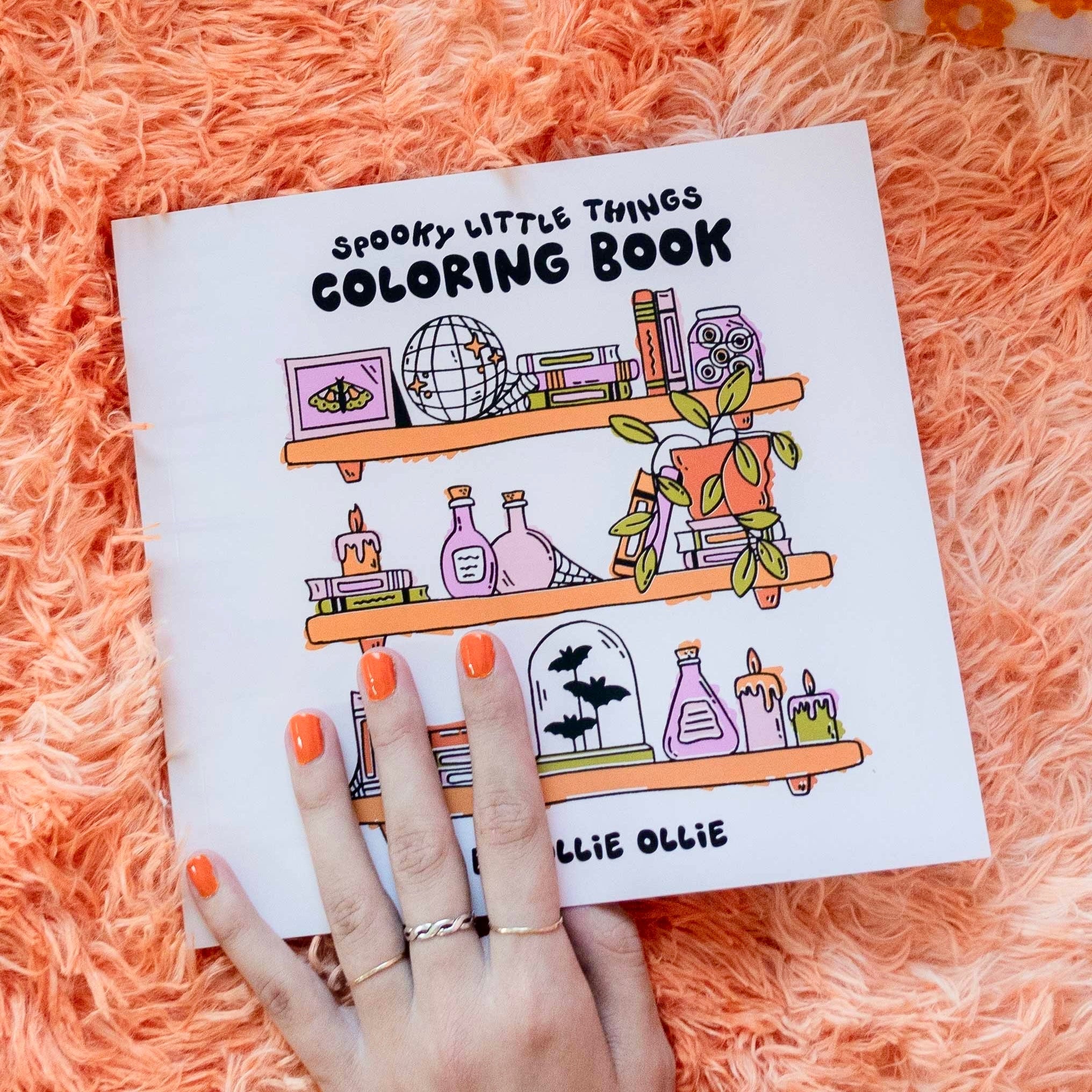 Spooky Little Things Coloring Book - bubblegum market