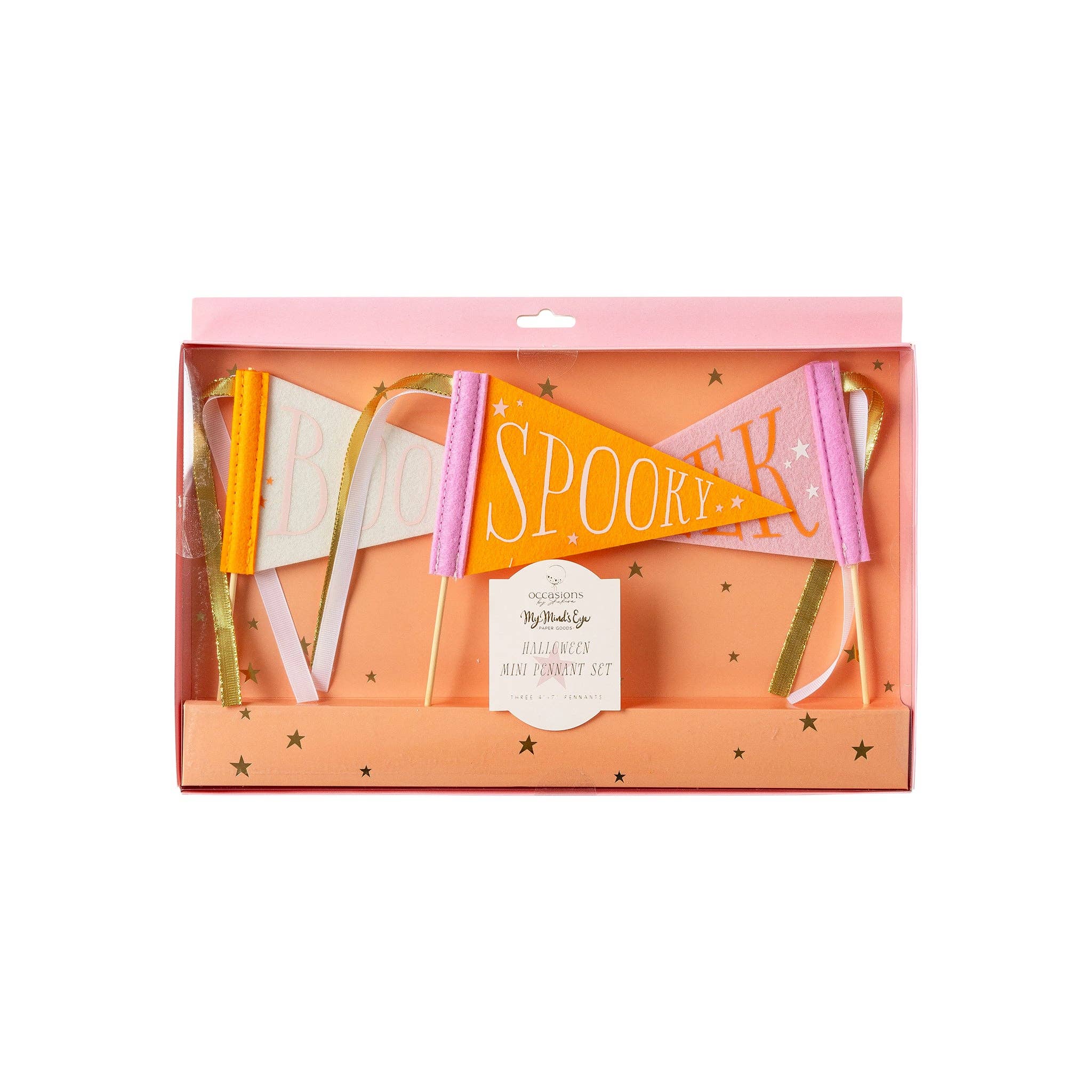 Spooky Mini Felt Pennant Set - bubblegum market