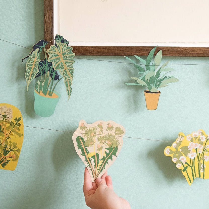 Spring Blooms Sewn Garland - bubblegum market