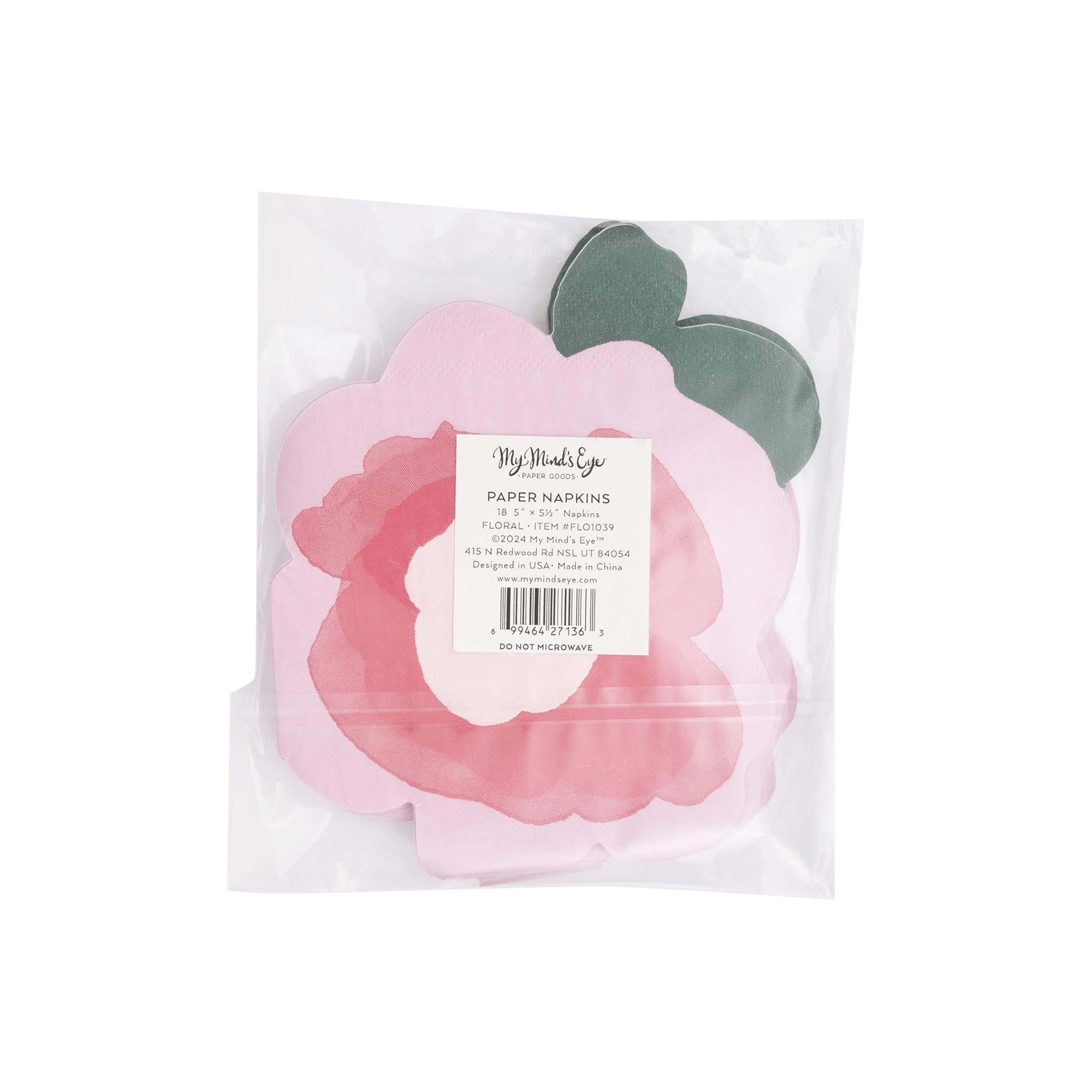 Spring Floral Napkins - bubblegum market