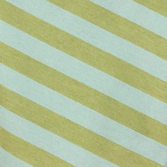 Spring Green / Aqua Striped Kitchen Towel - bubblegum market