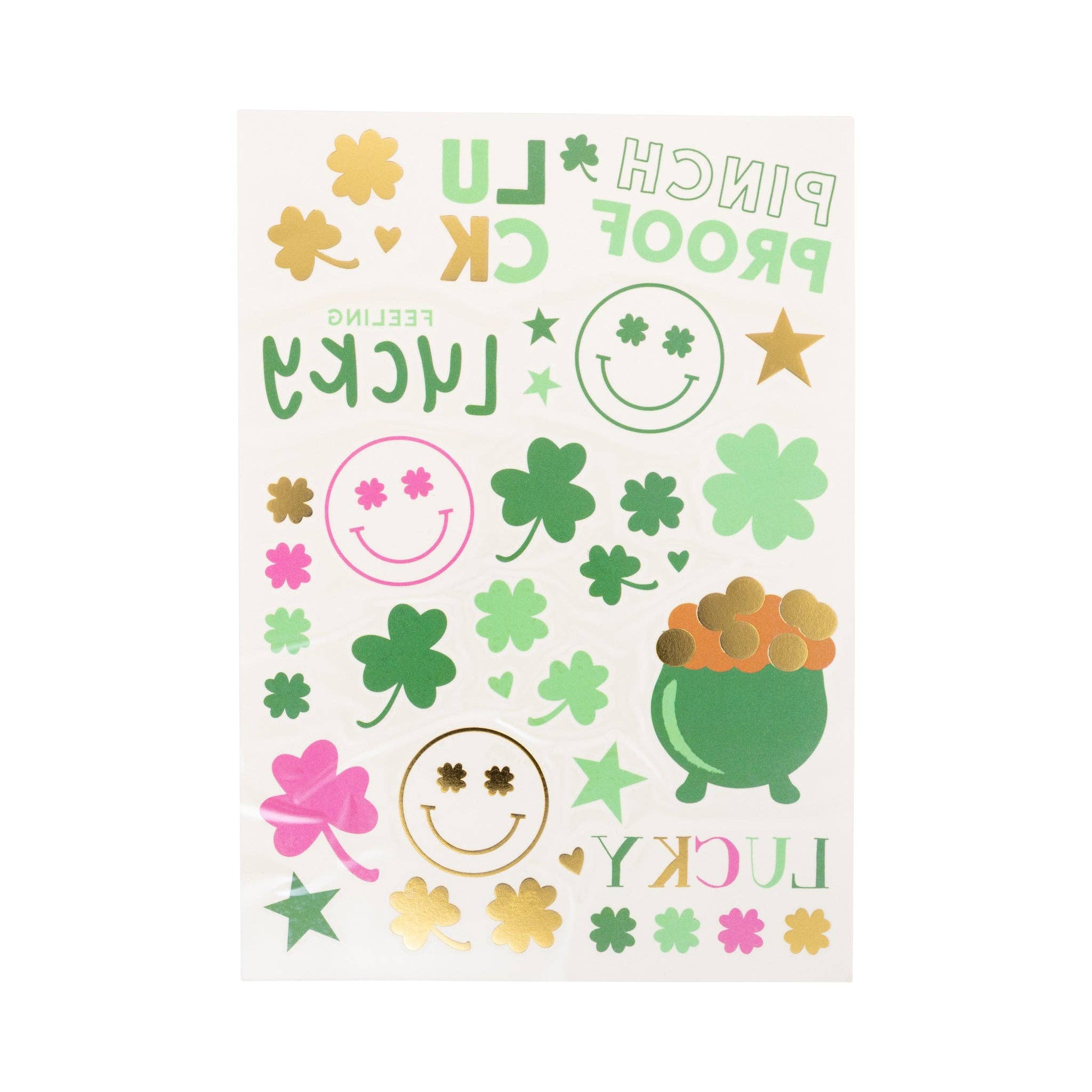 St Patrick's Day Temporary Tattoos - bubblegum market