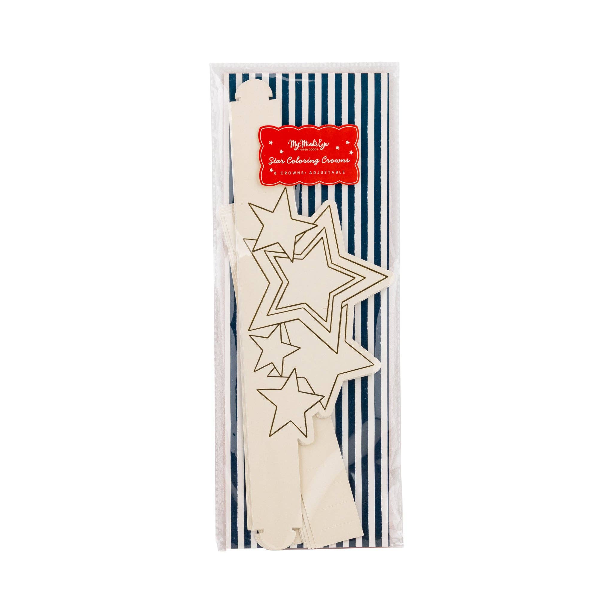 Star Crown Coloring Craft - bubblegum market