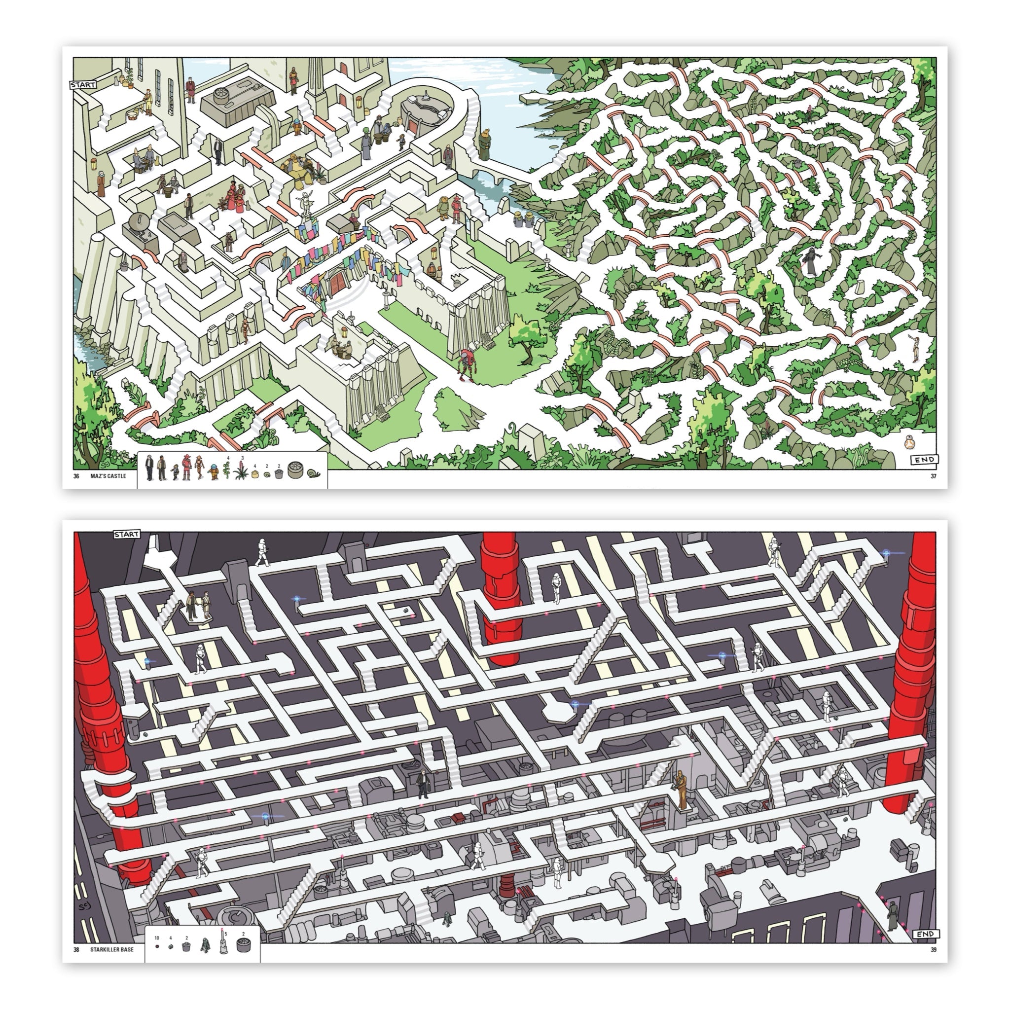 Star Wars Mazes - bubblegum market