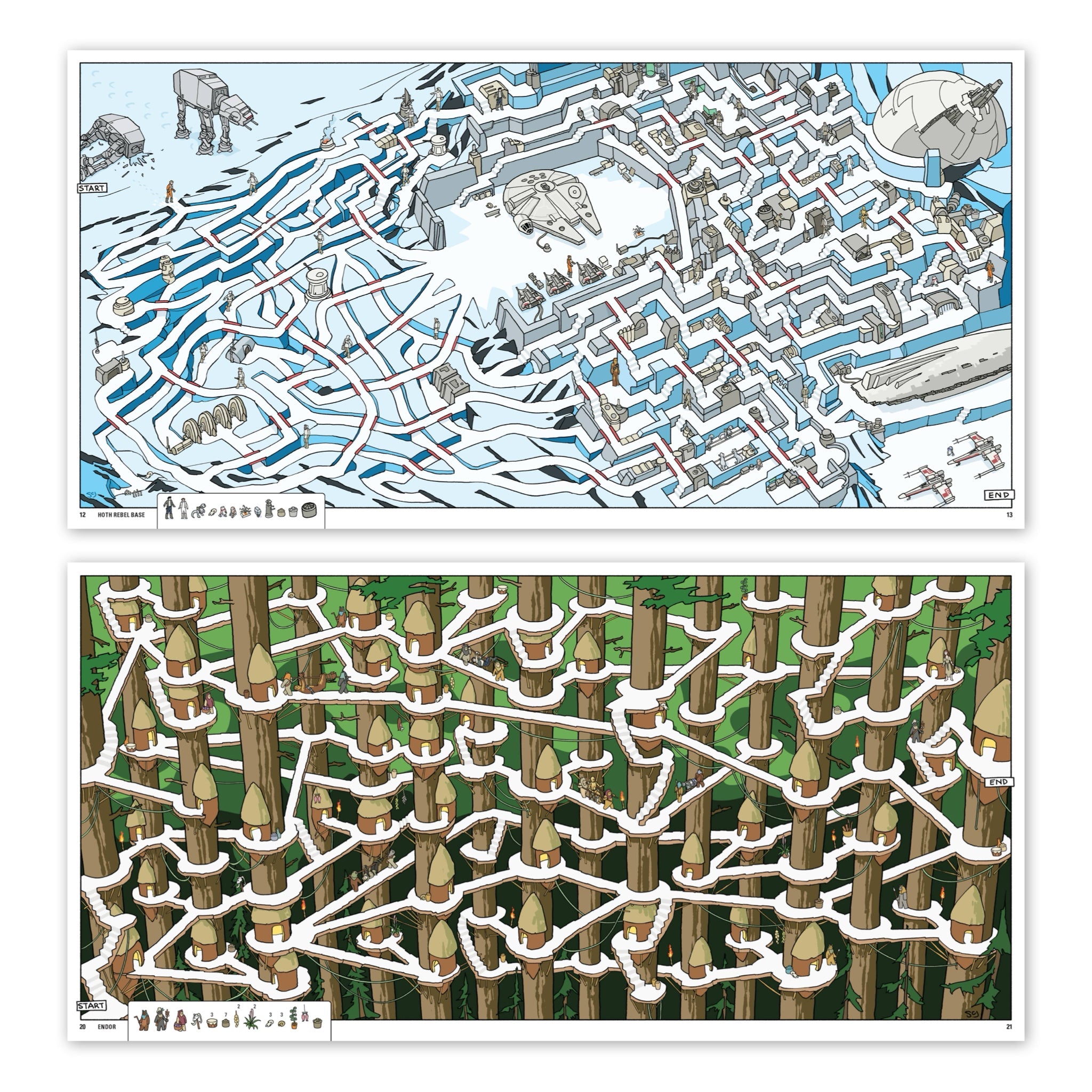 Star Wars Mazes - bubblegum market