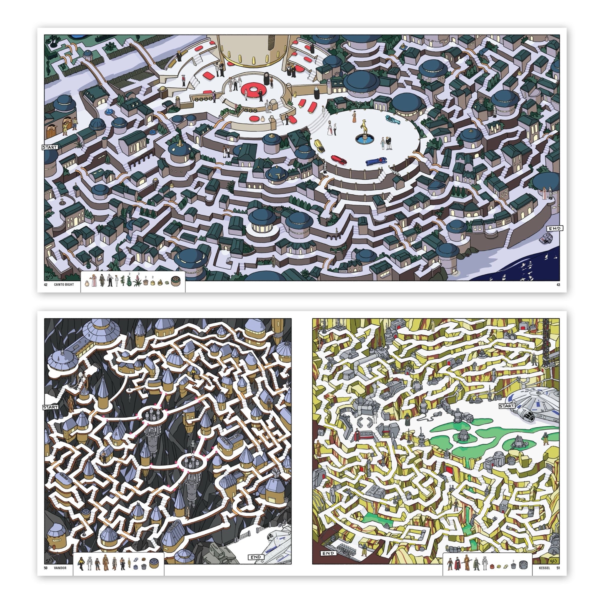 Star Wars Mazes - bubblegum market