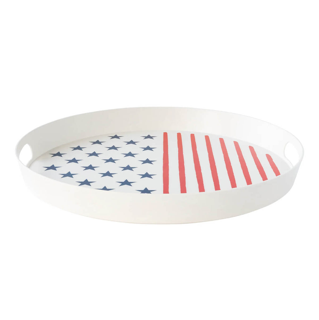 stars-and-stripes-reusable-bamboo-round-serving-tray-4th-of-july-party-memorial-day-outdoor-bbq-my-minds-eye-side-view