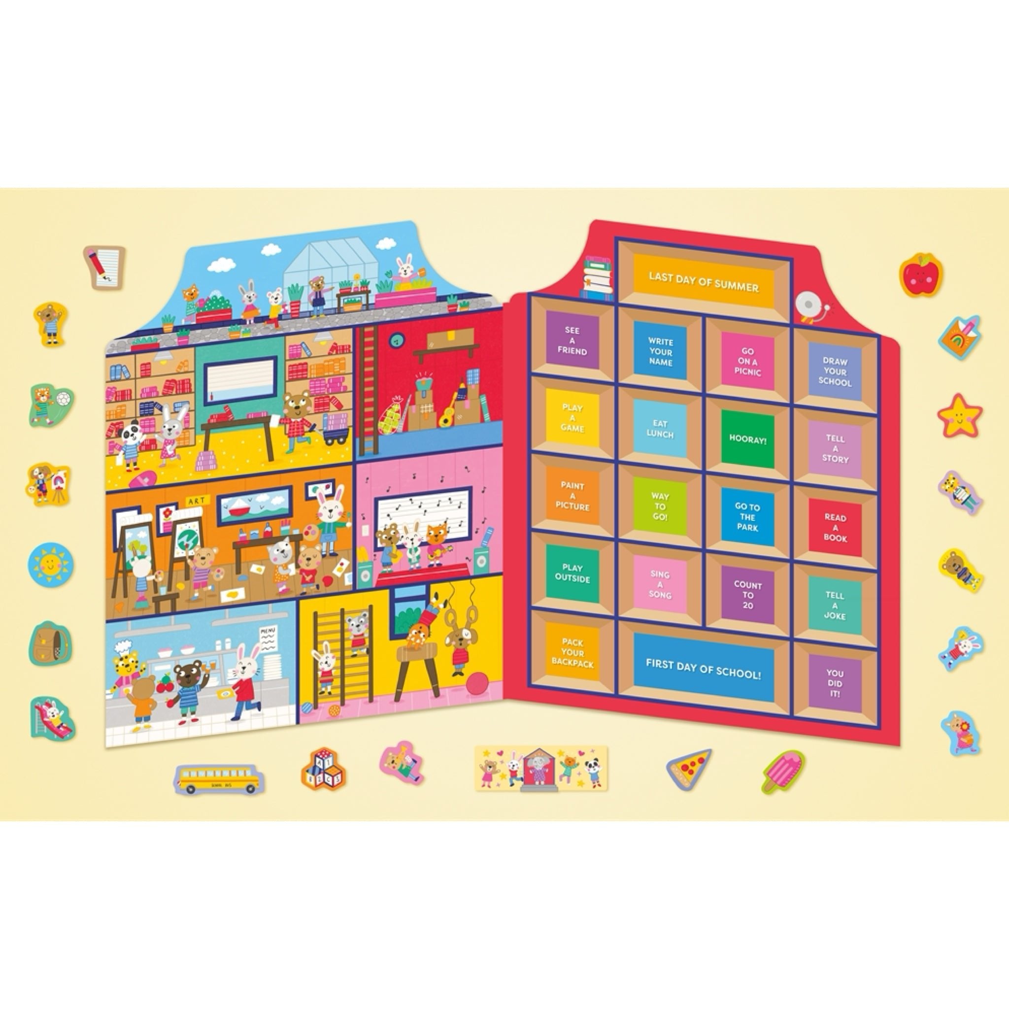 Sticker Countdown: Back To School - bubblegum market