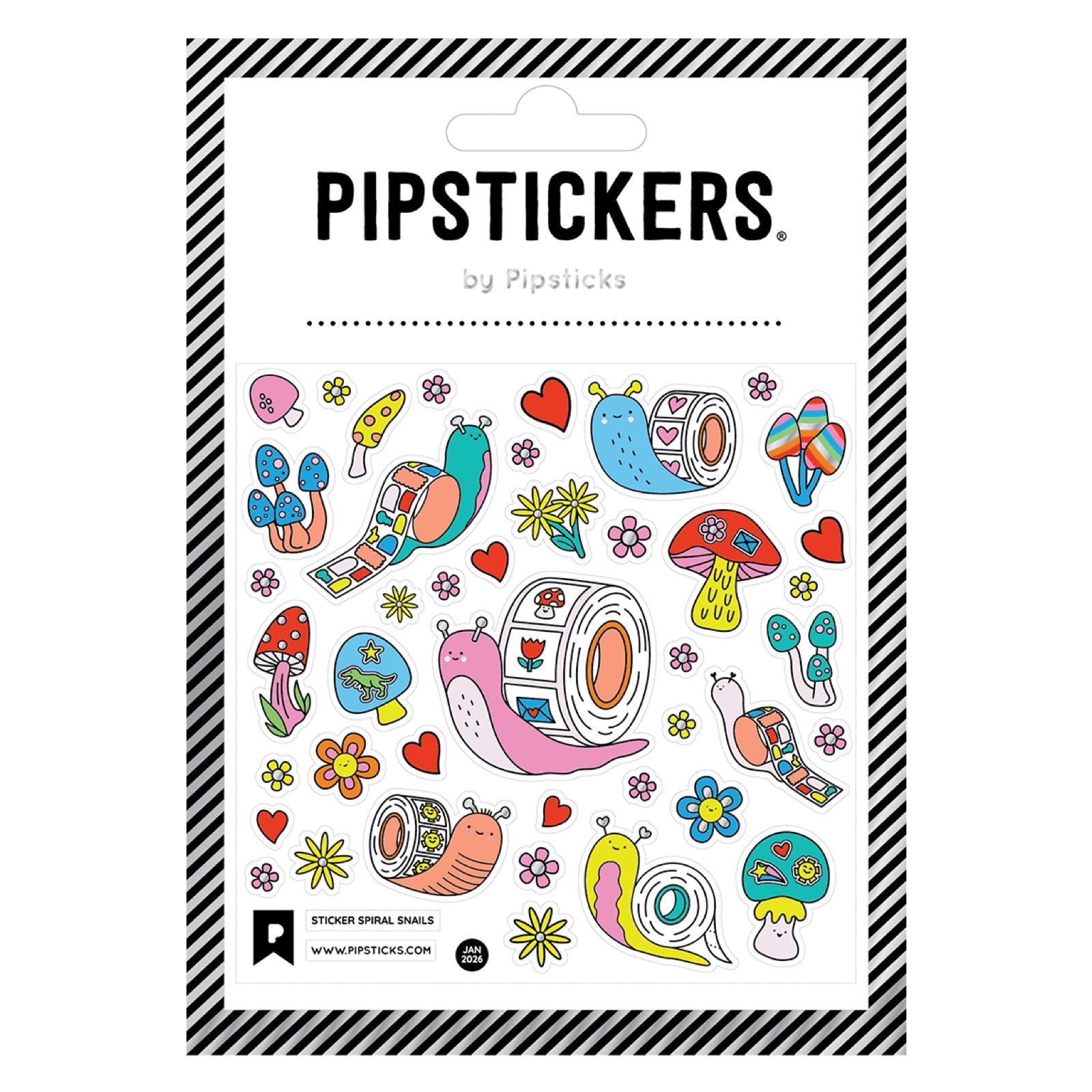 Sticker Spiral Snails Stickers - bubblegum market