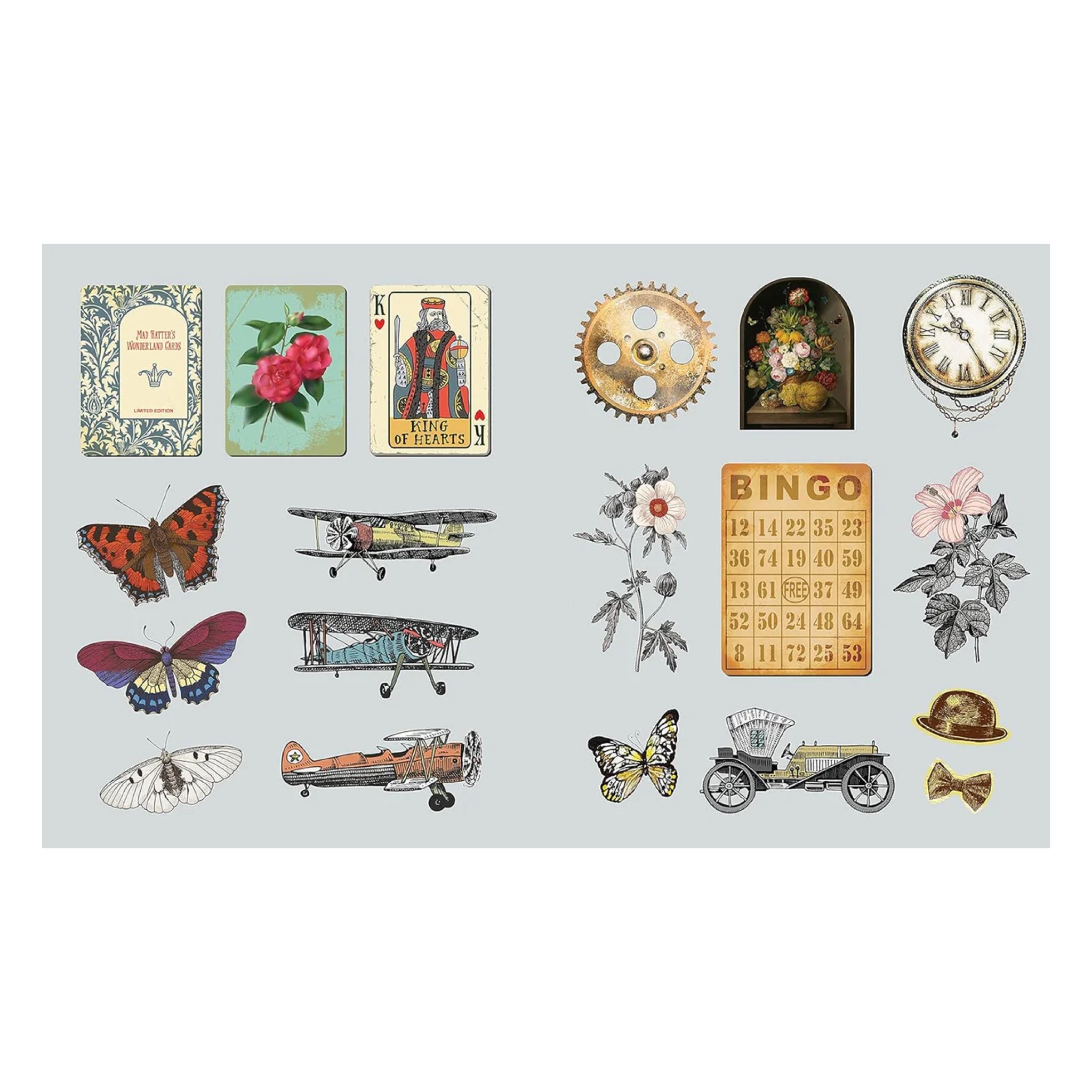 Sticker Studio: Arcana Vintage Ephemera Gallery - bubblegum market