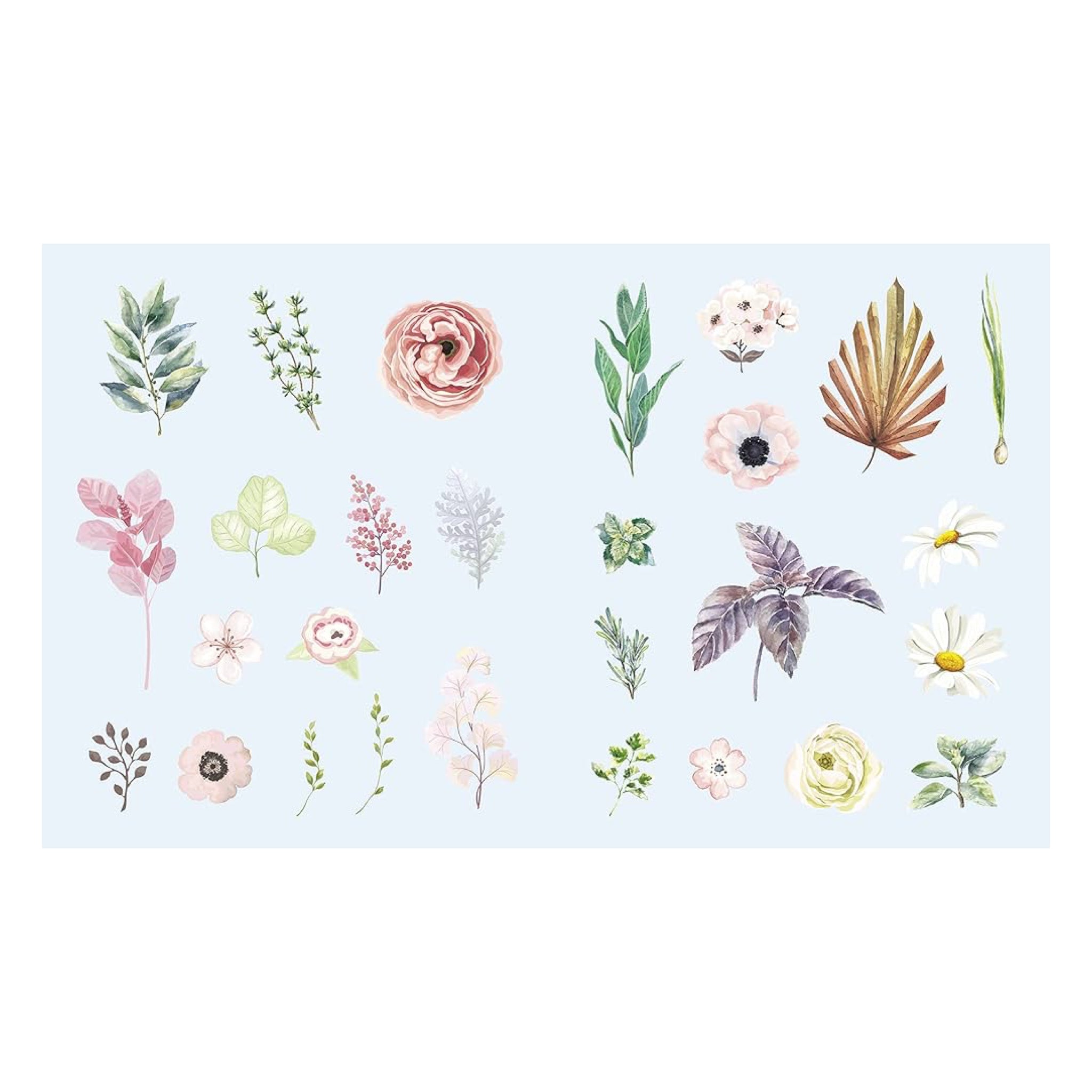 Sticker Studio: Flora: A Sticker Gallery Of Beautiful Blooms - bubblegum market